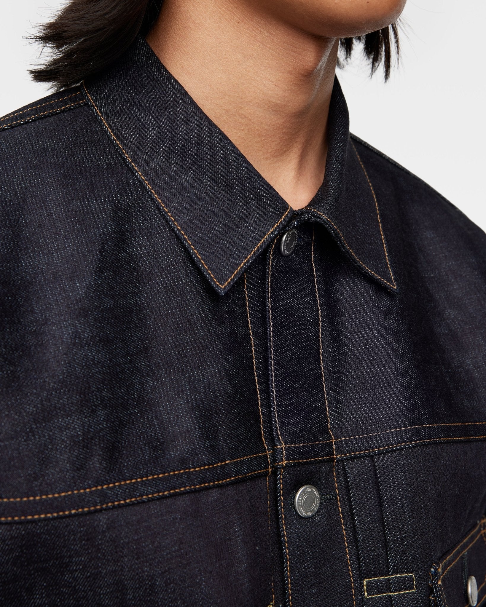 002 STANDARD DENIM JACKET 14.7oz – MOMOTARO JEANS