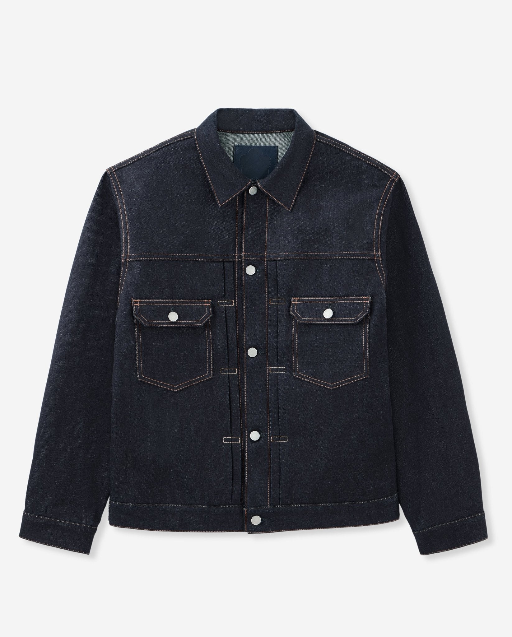 002 STANDARD DENIM JACKET 14.7oz – MOMOTARO JEANS