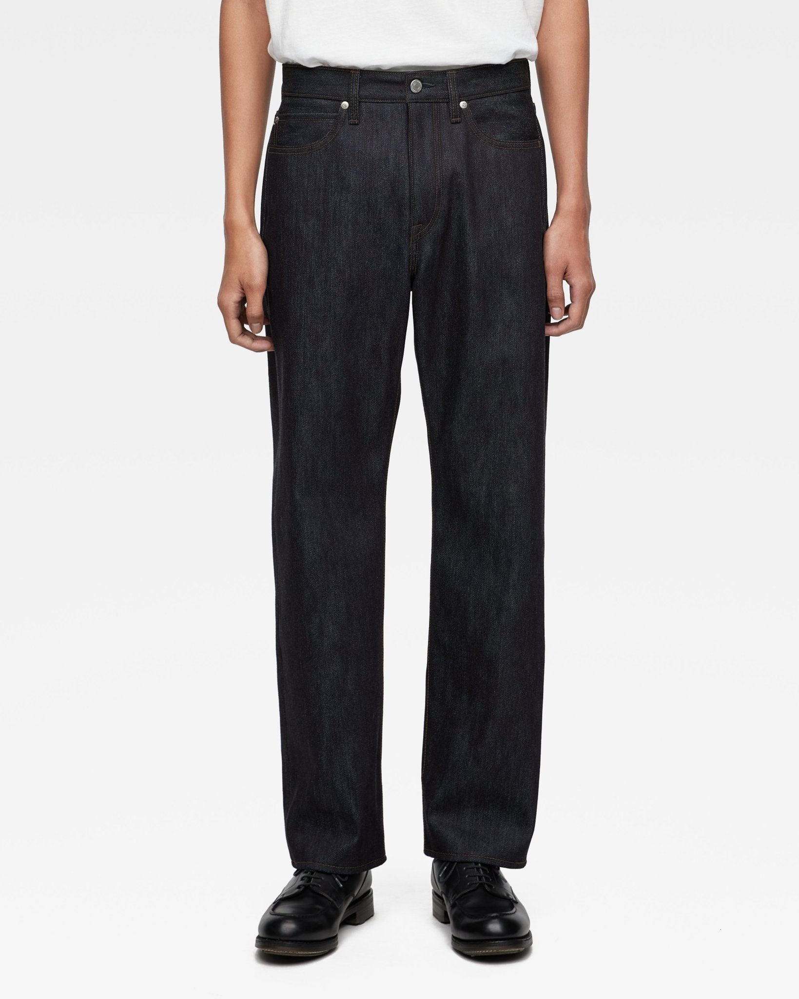 100 CASHMERE STRAIGHT 13.7oz - MOMOTARO JEANS