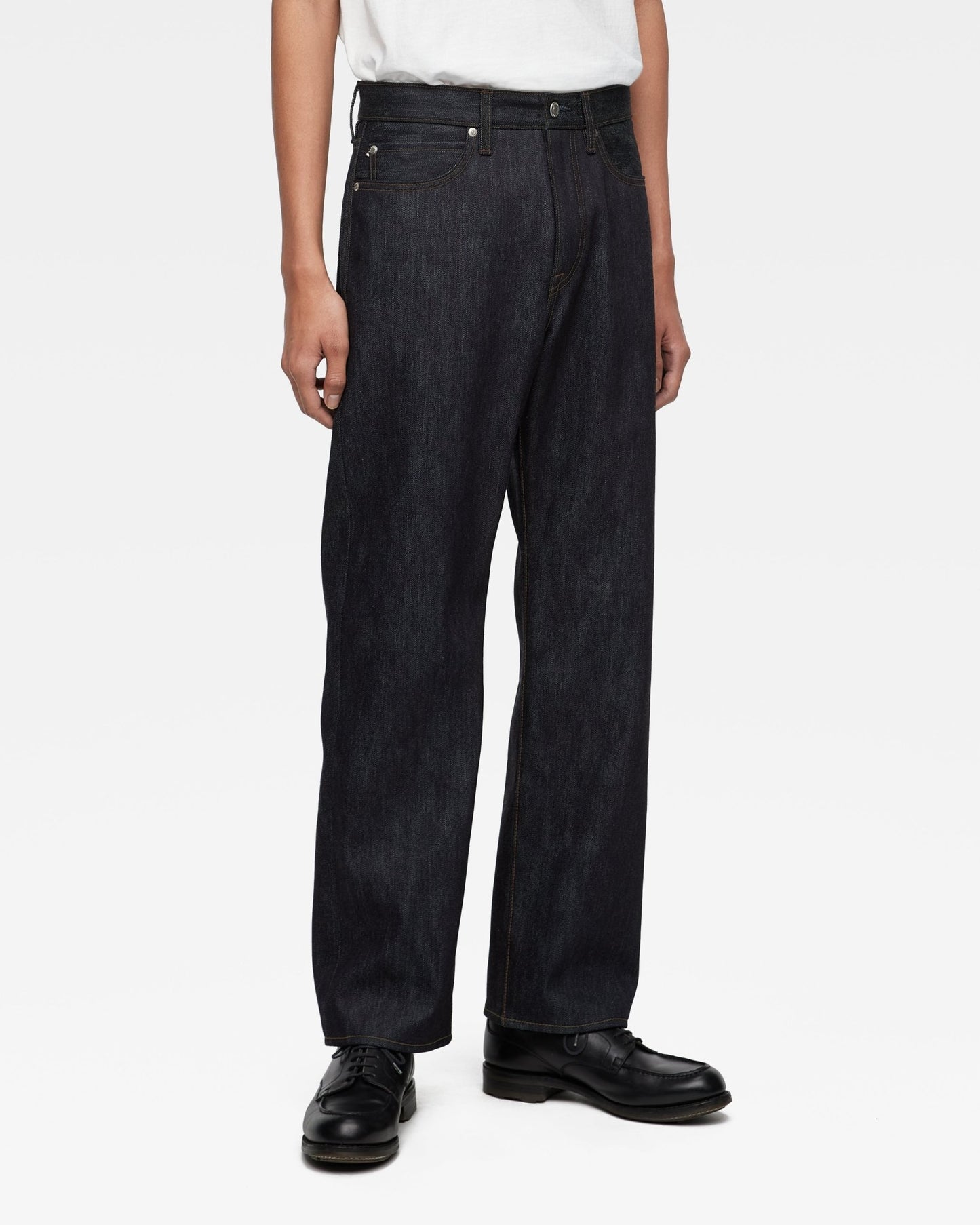 100 CASHMERE STRAIGHT 13.7oz - MOMOTARO JEANS