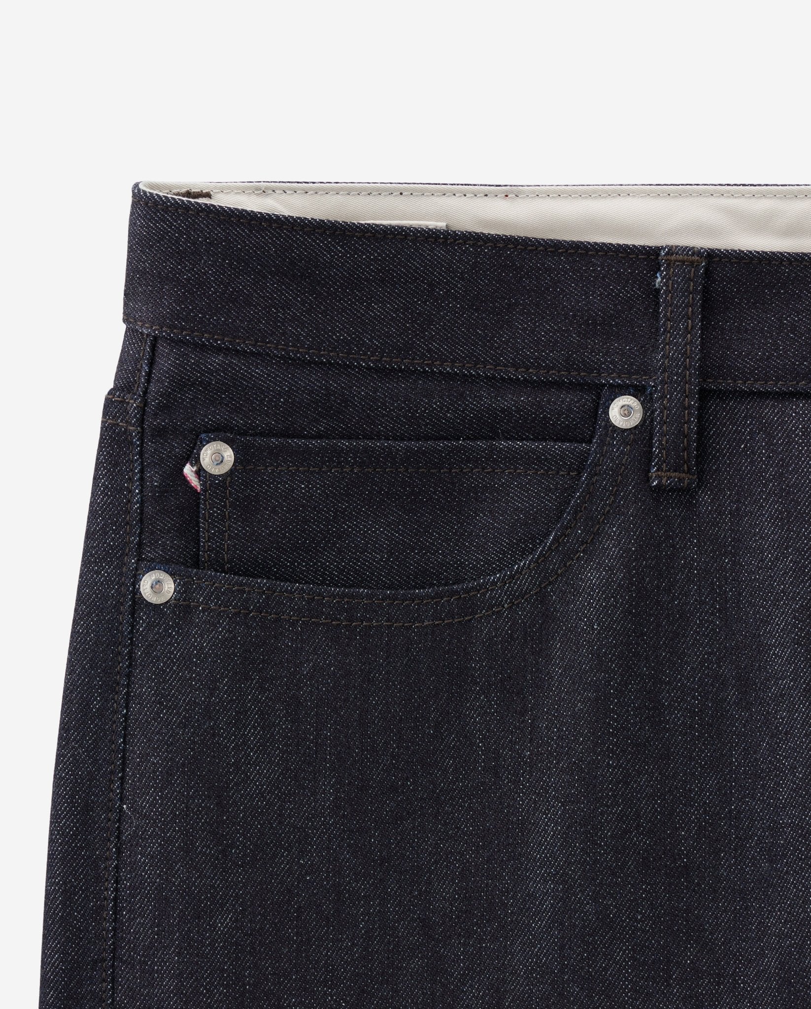100 CASHMERE STRAIGHT 13.7oz - MOMOTARO JEANS