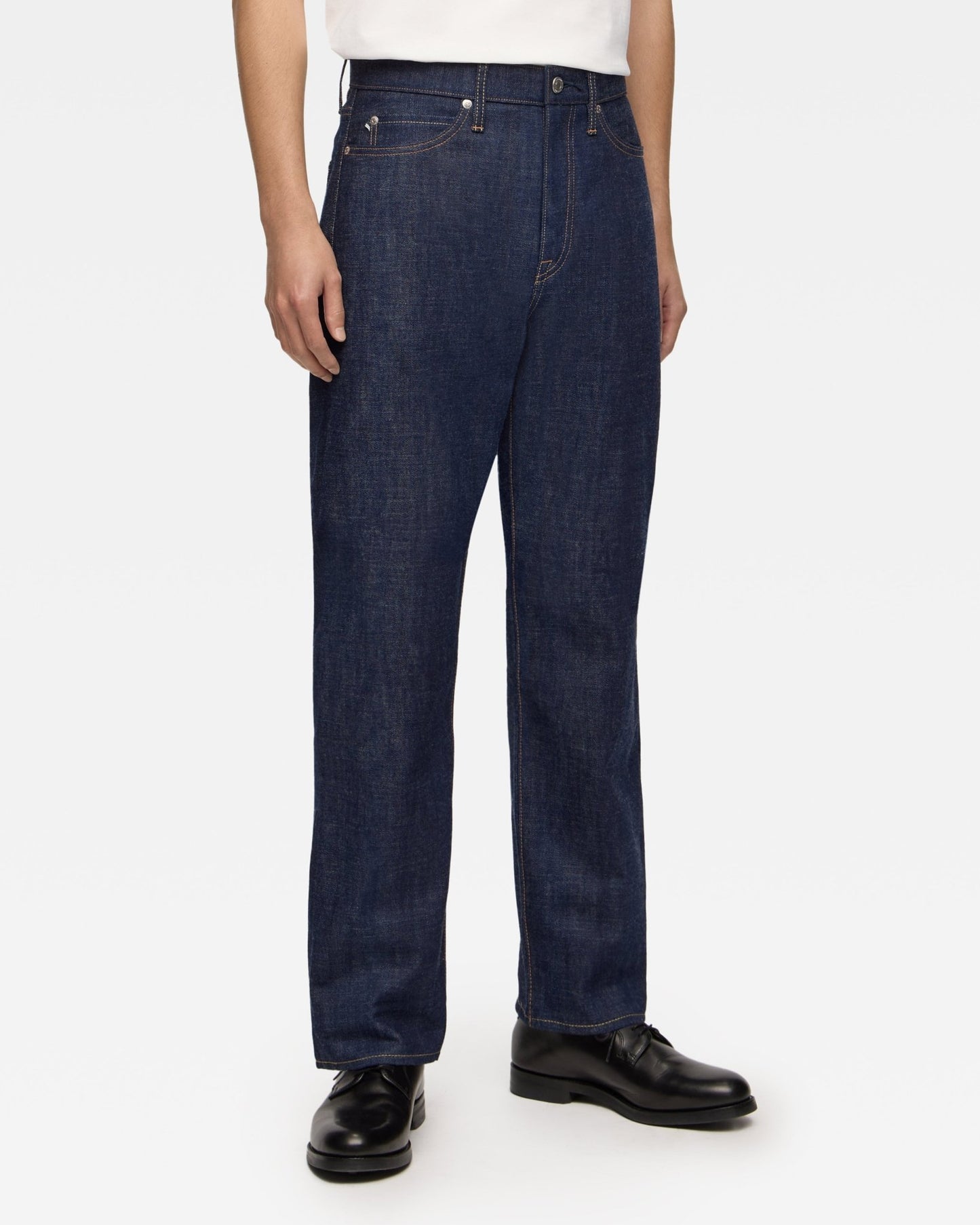 100 NATURAL INDIGO STRAIGHT 12.2oz - MOMOTARO JEANS