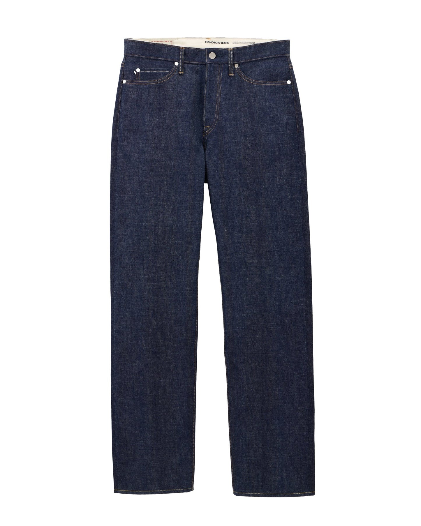 100 NATURAL INDIGO STRAIGHT 12.2oz - MOMOTARO JEANS