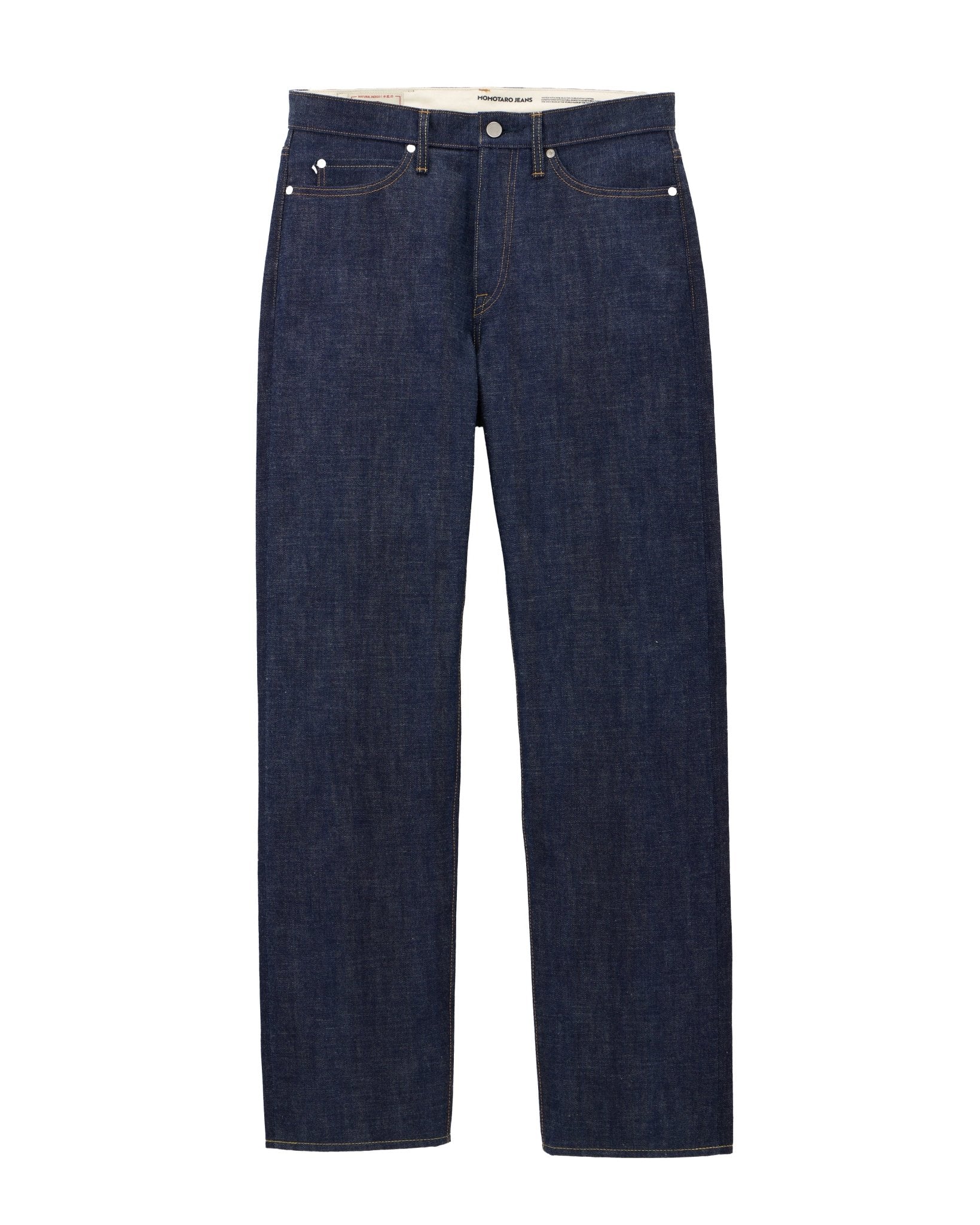 100 NATURAL INDIGO STRAIGHT 12.2oz - MOMOTARO JEANS