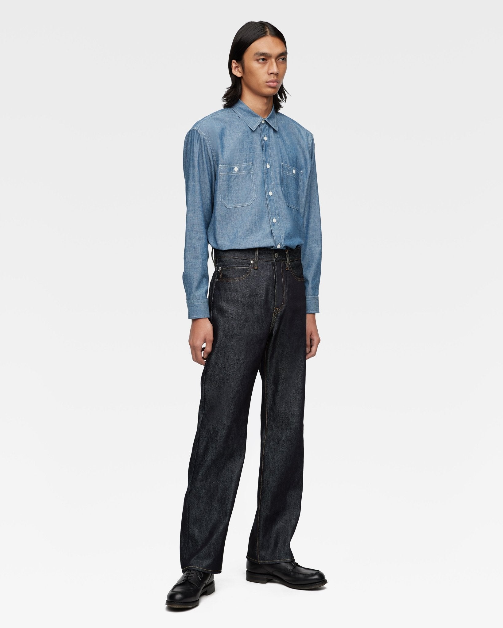 100 SILK STRAIGHT 15oz – MOMOTARO JEANS
