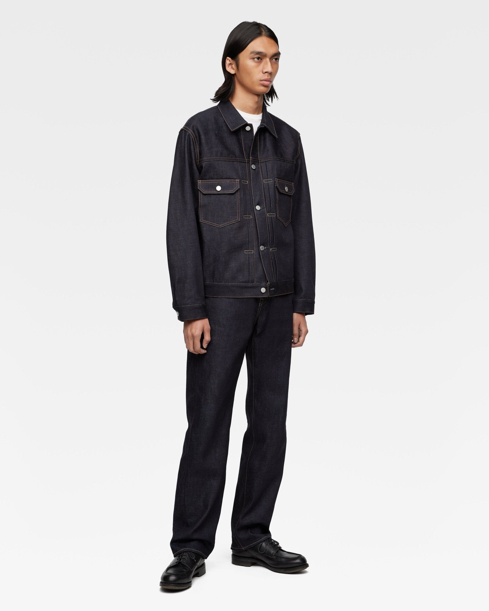 100 STANDARD STRAIGHT 14.7oz - MOMOTARO JEANS