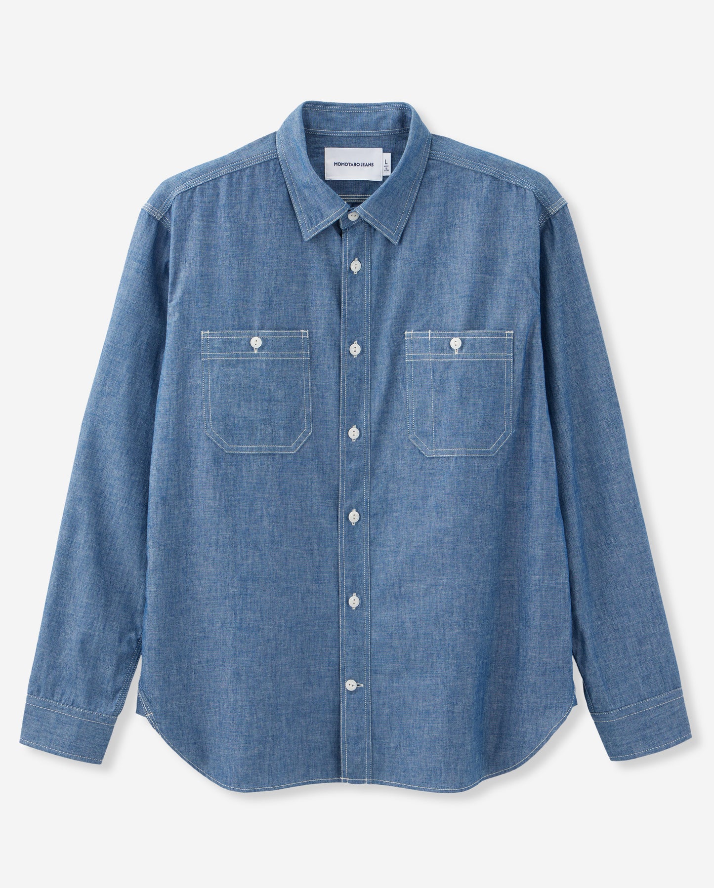 TRIPLE STITCH L/S CHAMBRAY SHIRT