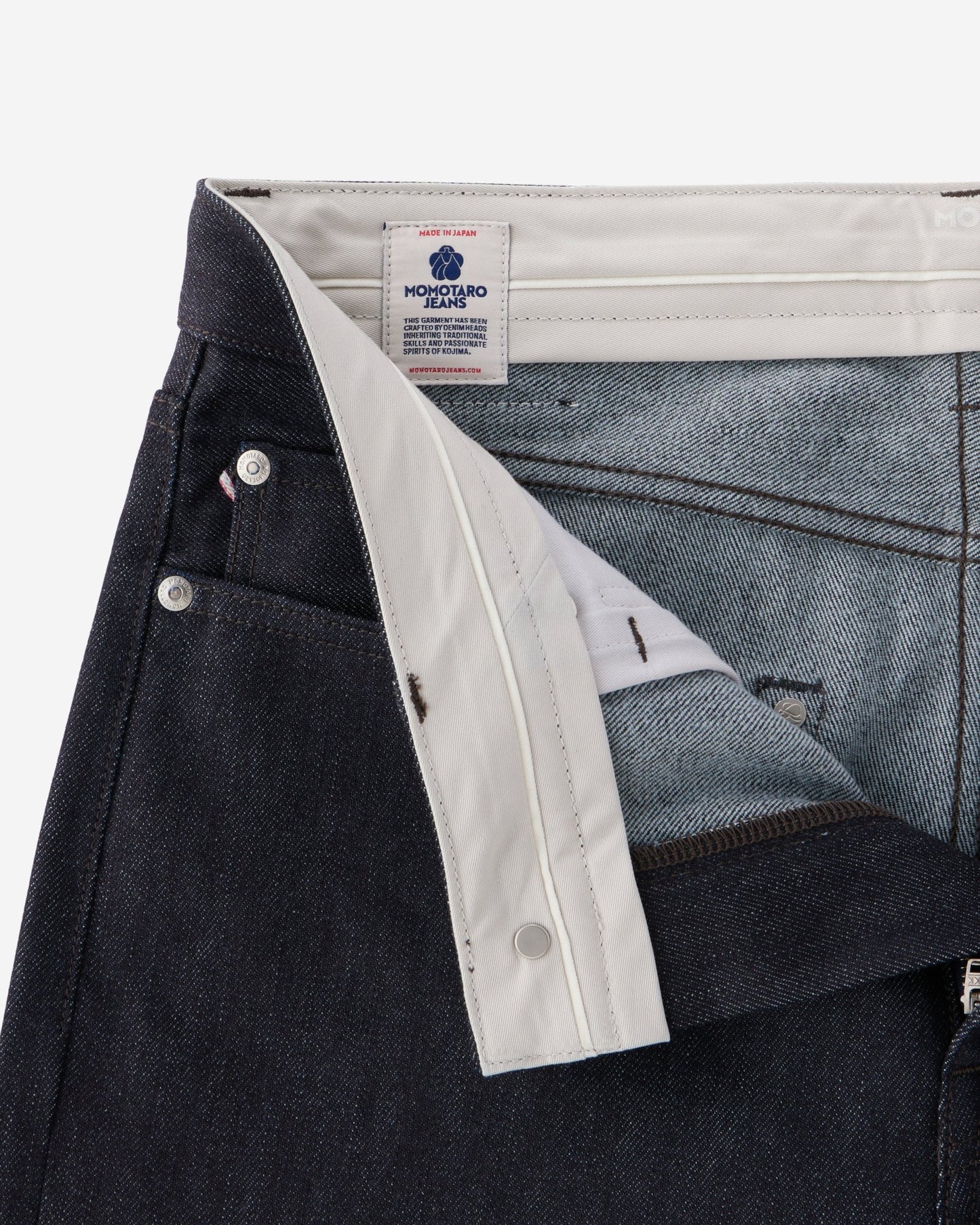 200 CASHMERE TAPERED 13.7oz - MOMOTARO JEANS