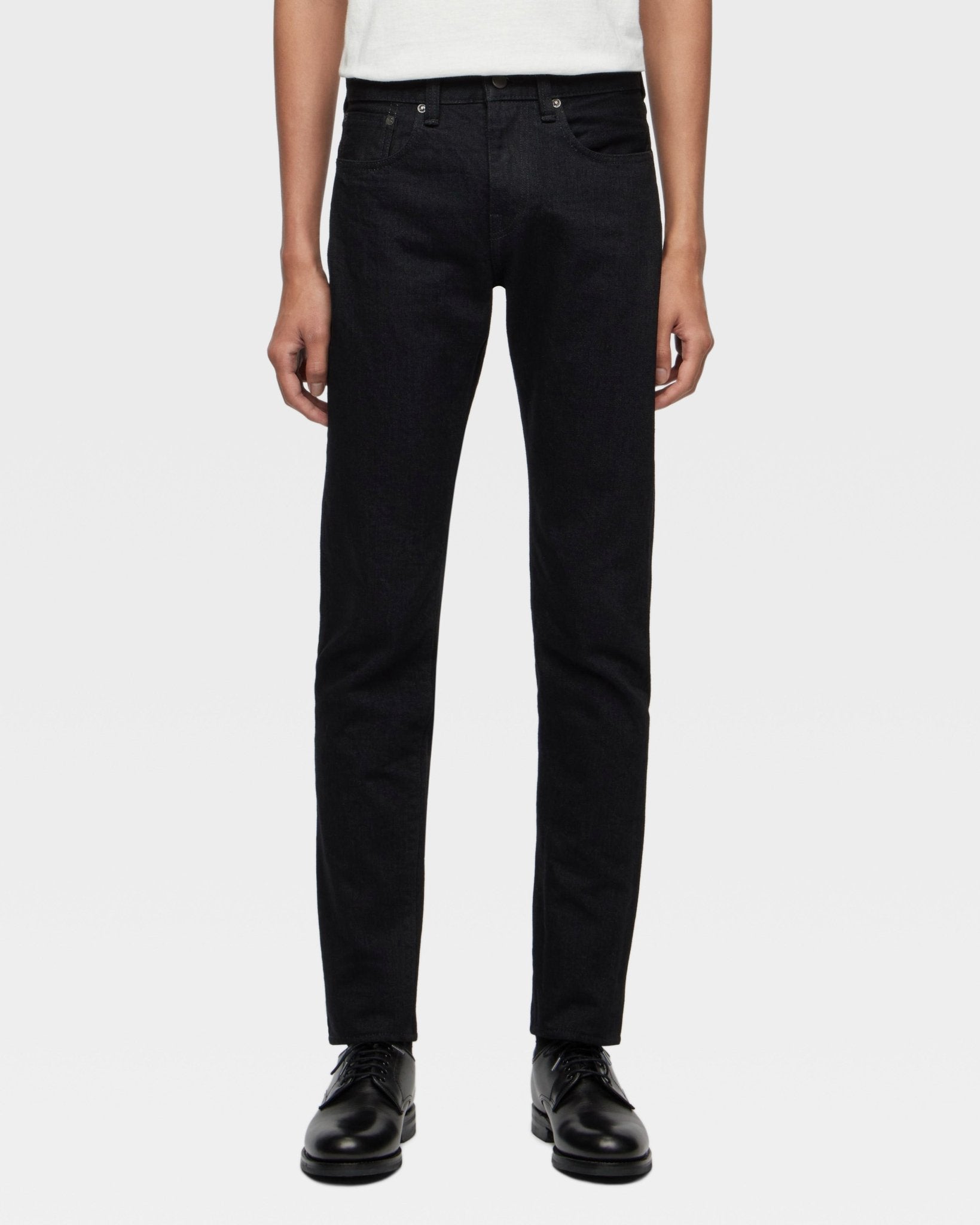 桃太郎ジーンズ　ヘリンボーン織デニムベスト　40 300 CLASSIC SLIM 15.7oz – MOMOTARO JEANS