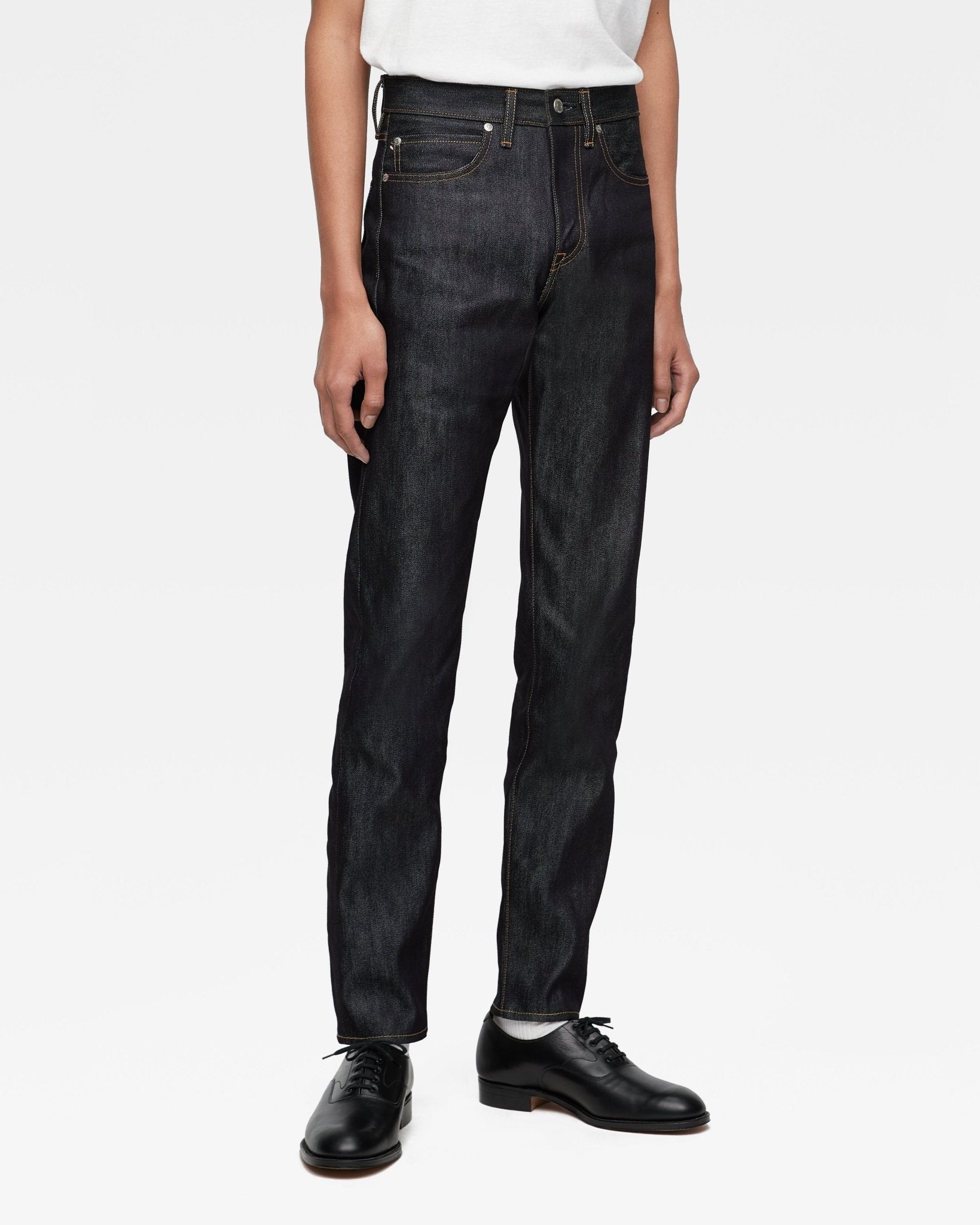 店舗用品 shintaro Momotaro 0306-40 14.7oz Legacy Denim Jeans - Tight Tapered