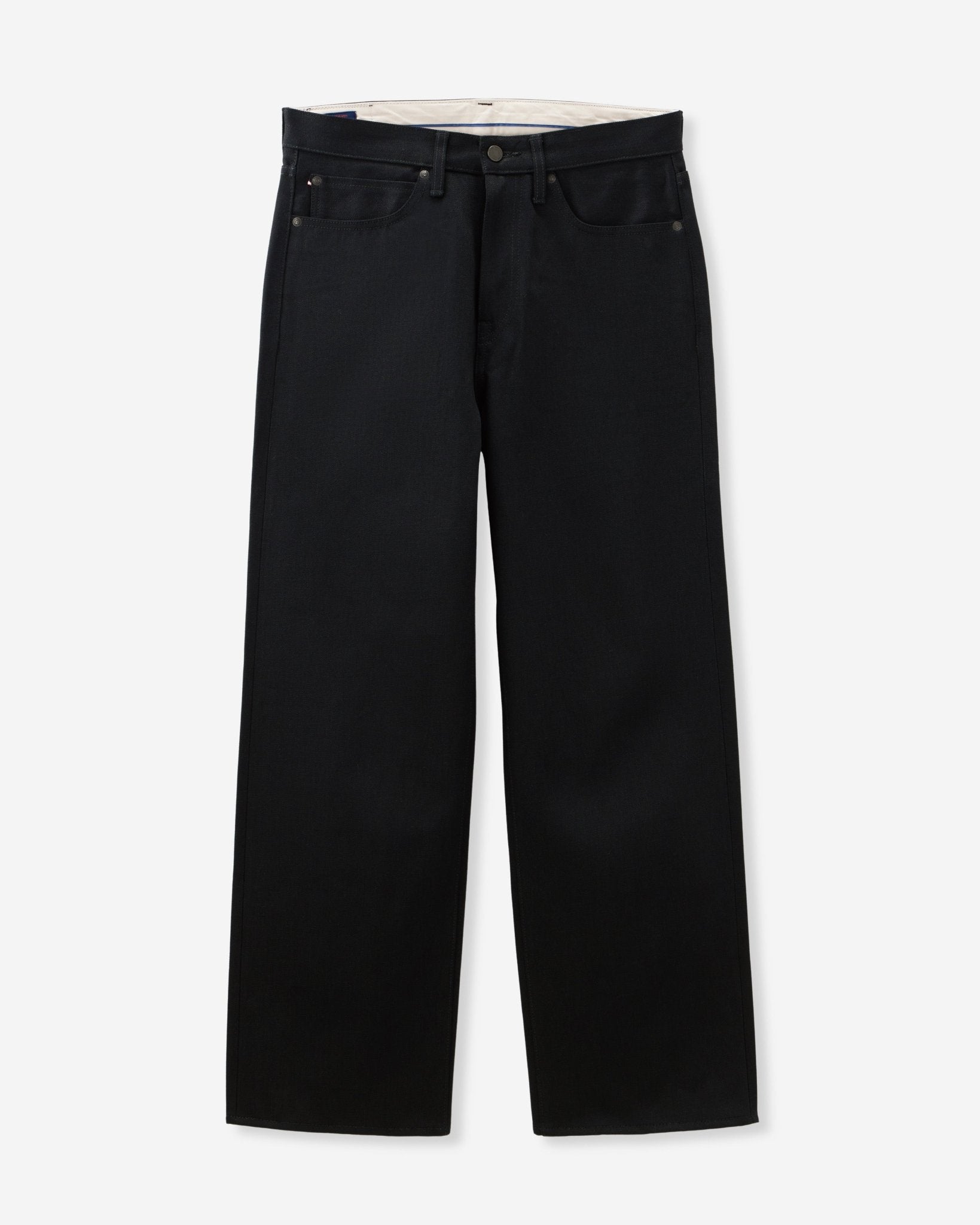 桃太郎ジーンズ　ブラック　w34 400 STANDARD WIDE 14.7oz – MOMOTARO JEANS