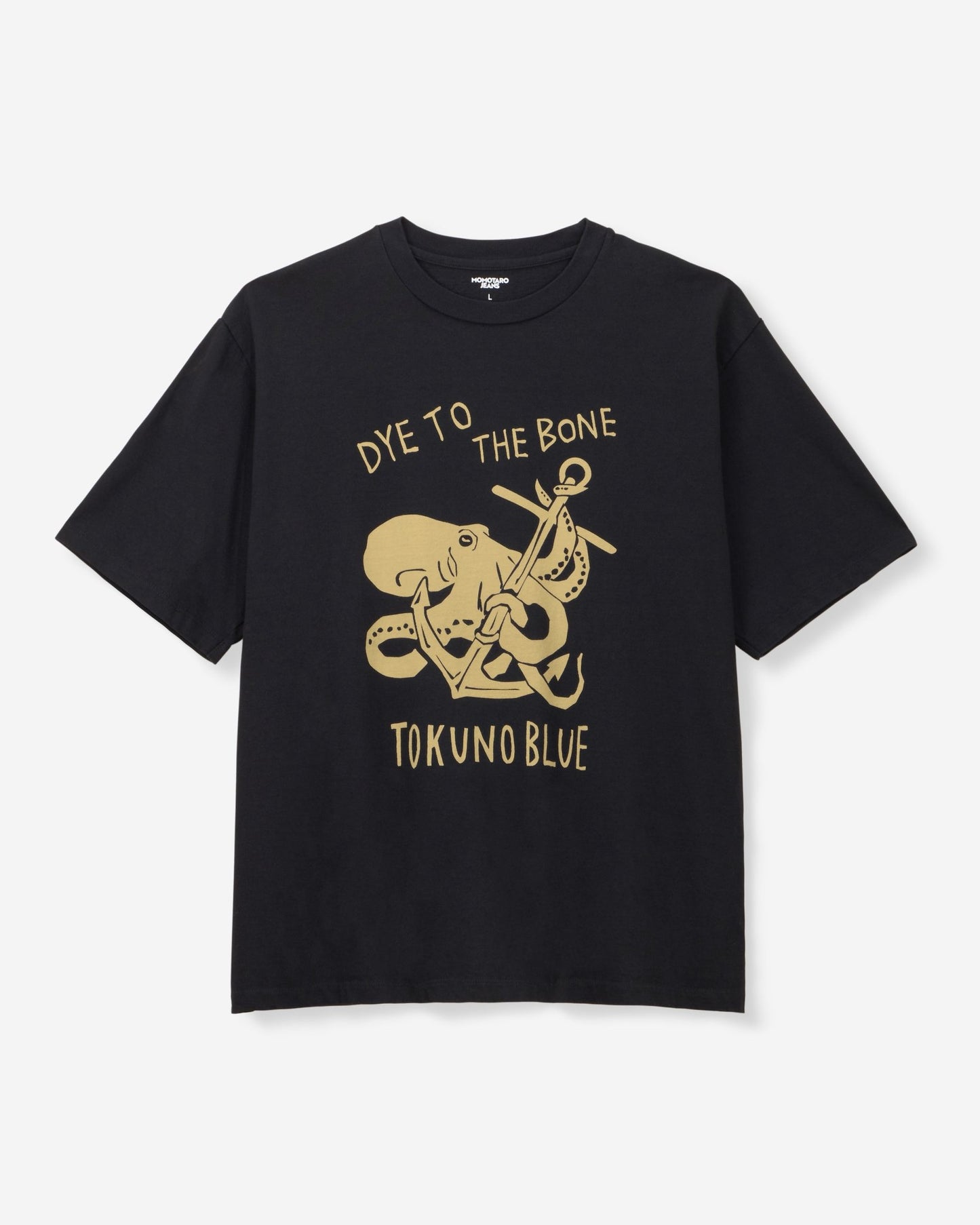 【4月下旬販売開始】ZIMBABWE COTTON S/S TEE - OCTOPUS - MOMOTARO JEANS