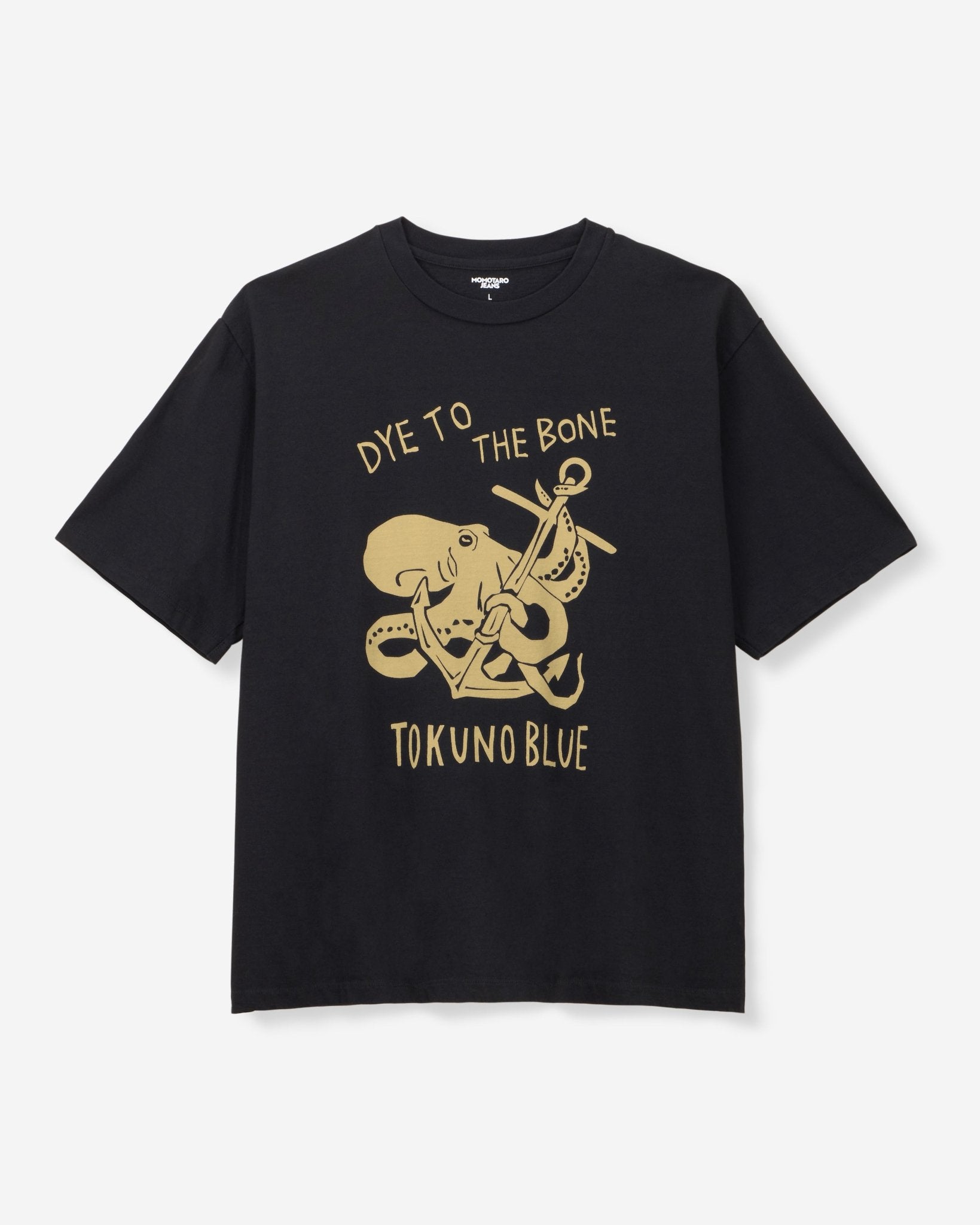 【4月下旬販売開始】ZIMBABWE COTTON S/S TEE - OCTOPUS - MOMOTARO JEANS