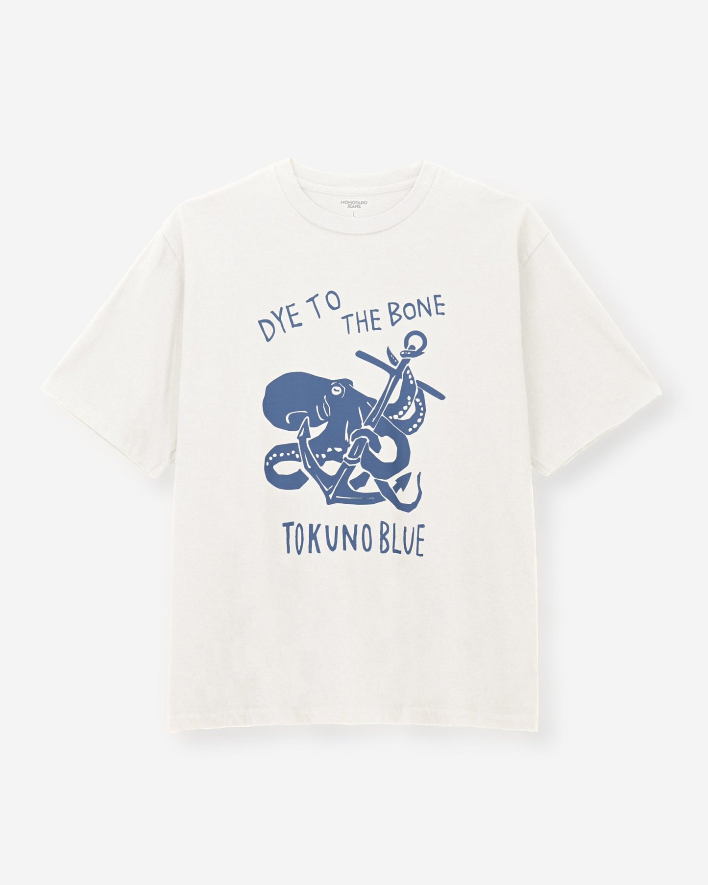 【4月下旬販売開始】ZIMBABWE COTTON S/S TEE - OCTOPUS - MOMOTARO JEANS
