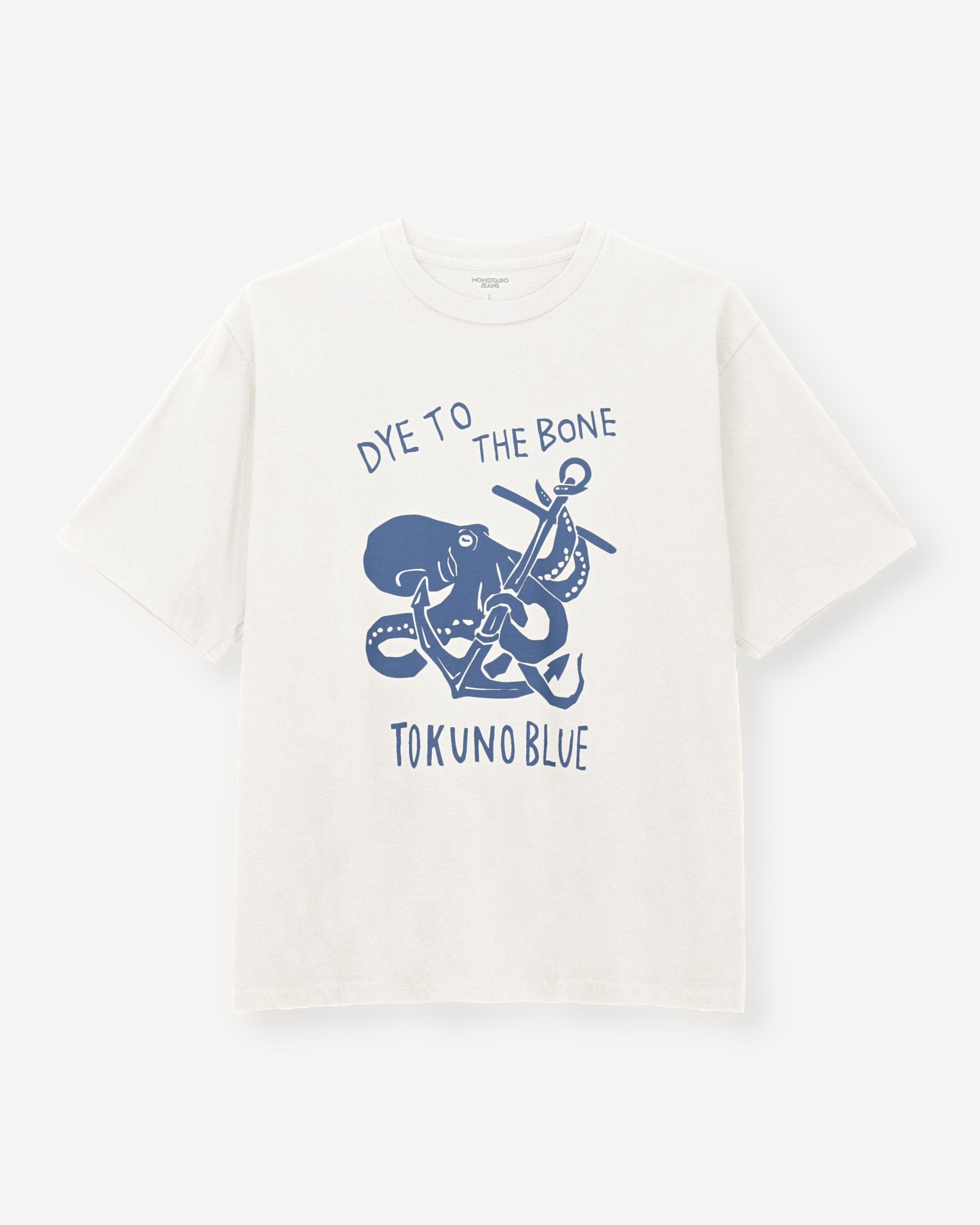 【4月下旬販売開始】ZIMBABWE COTTON S/S TEE - OCTOPUS - MOMOTARO JEANS