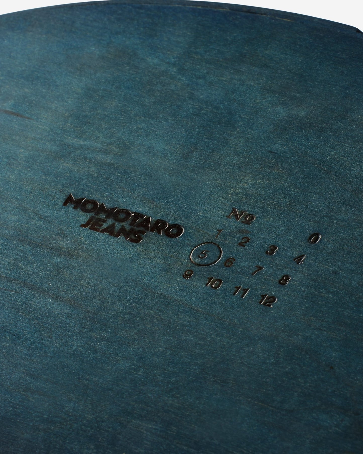 №5 OVAL BOX - NATURAL INDIGO - MOMOTARO JEANS