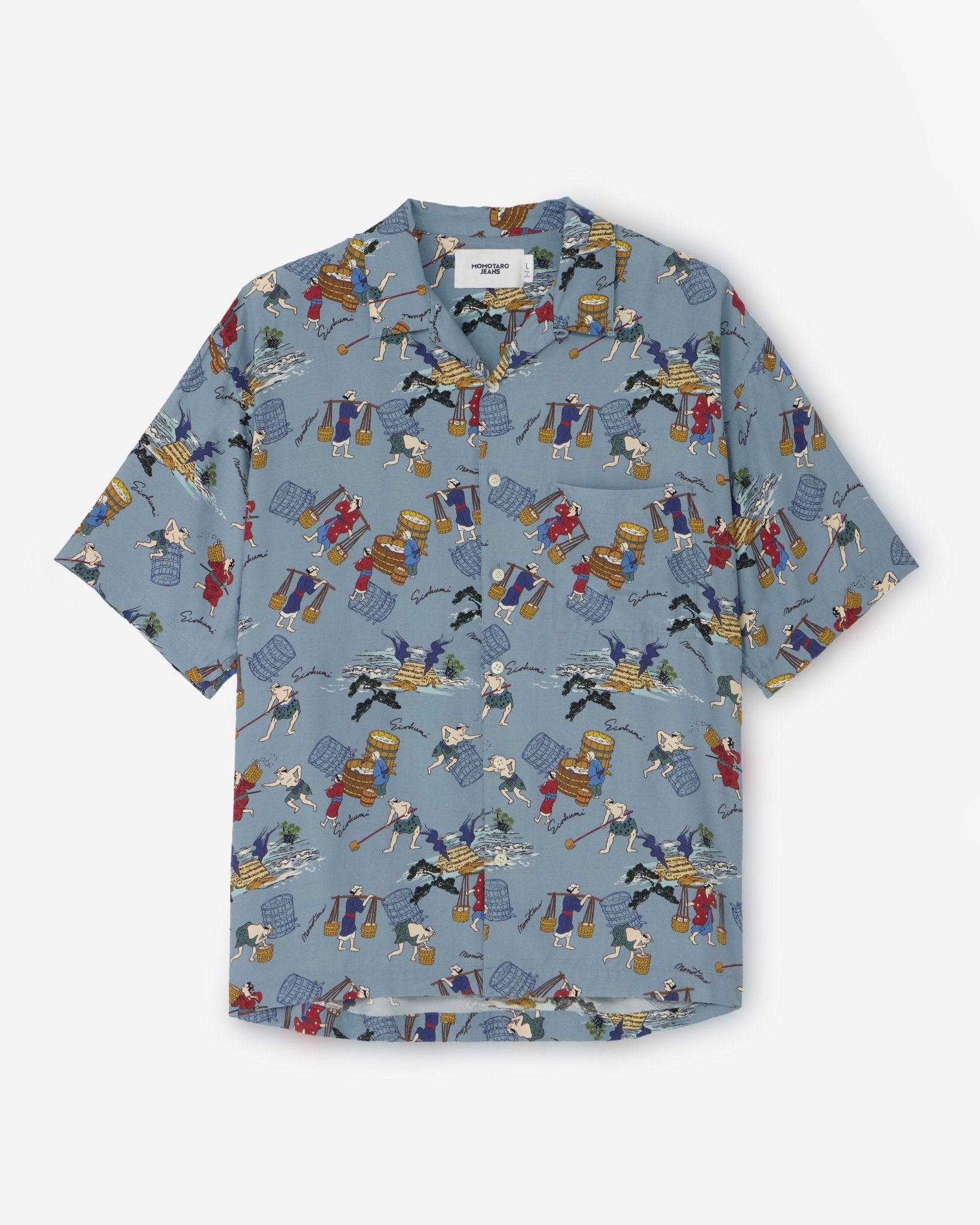 【5月下旬販売開始】RAYON S/S SHIRT - MOMOTARO JEANS