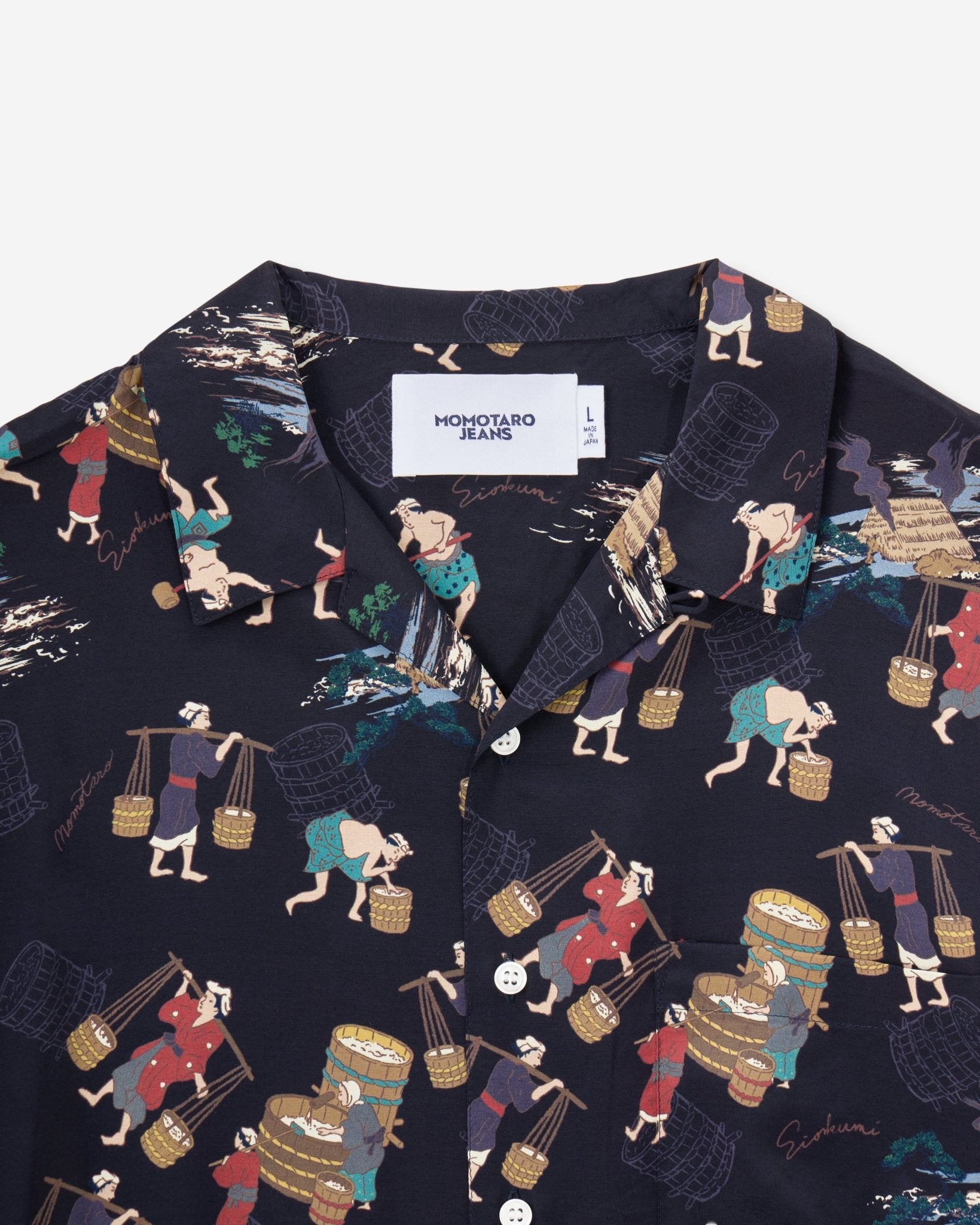 【5月下旬販売開始】RAYON S/S SHIRT - MOMOTARO JEANS