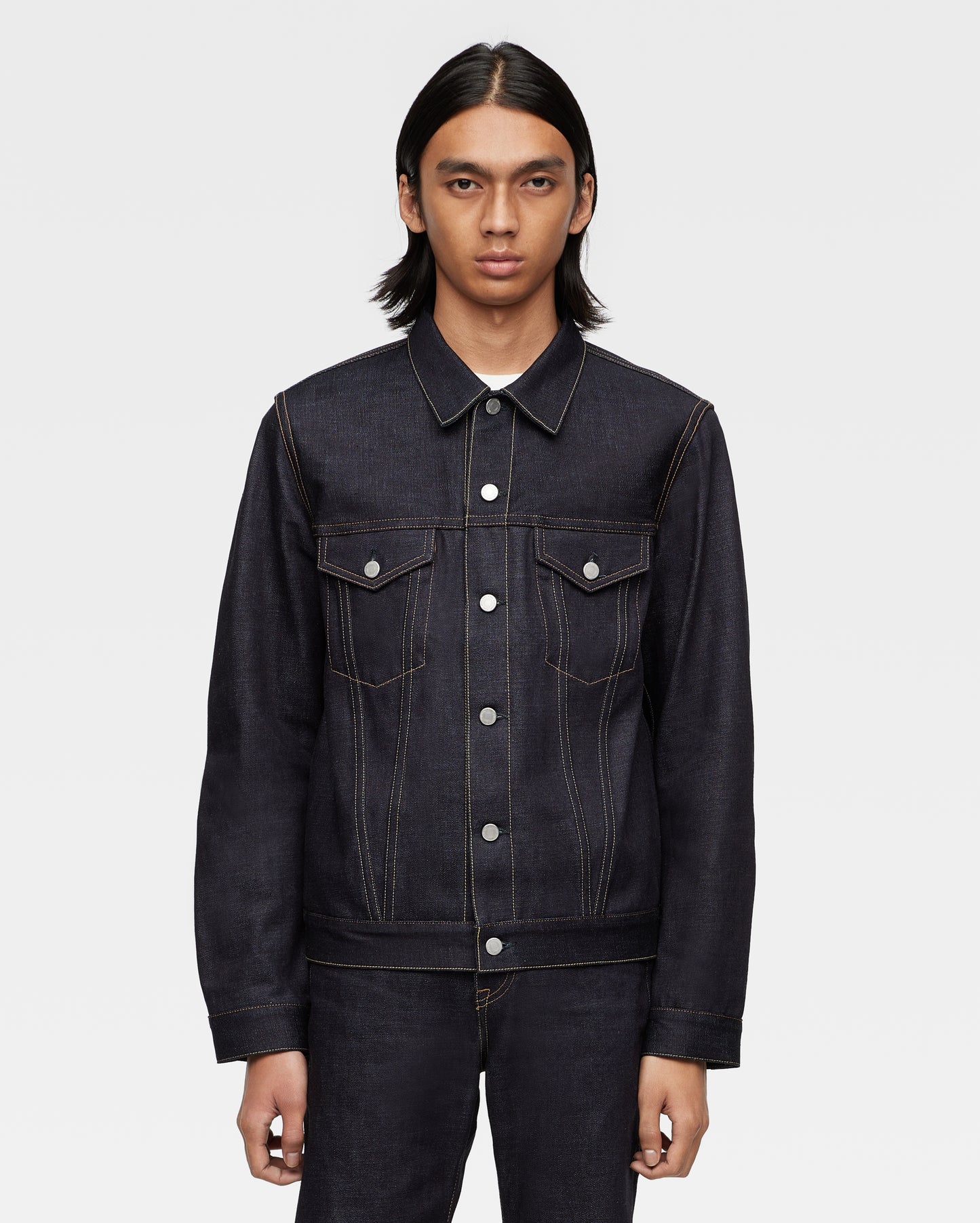 #003 STANDARD DENIM JACKET 14.7oz