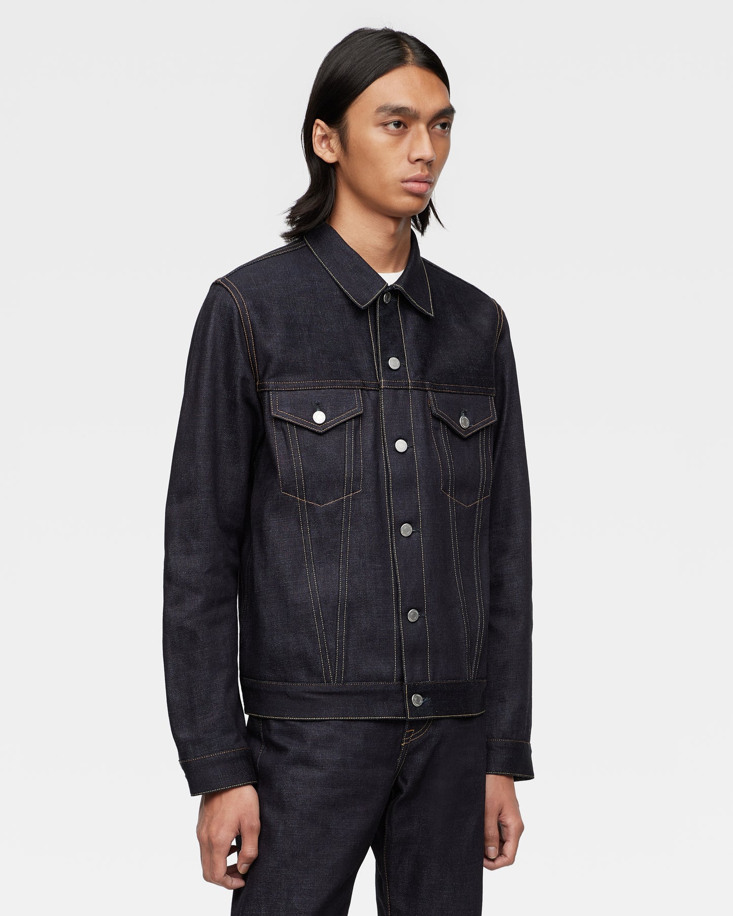 #003 STANDARD DENIM JACKET 14.7oz