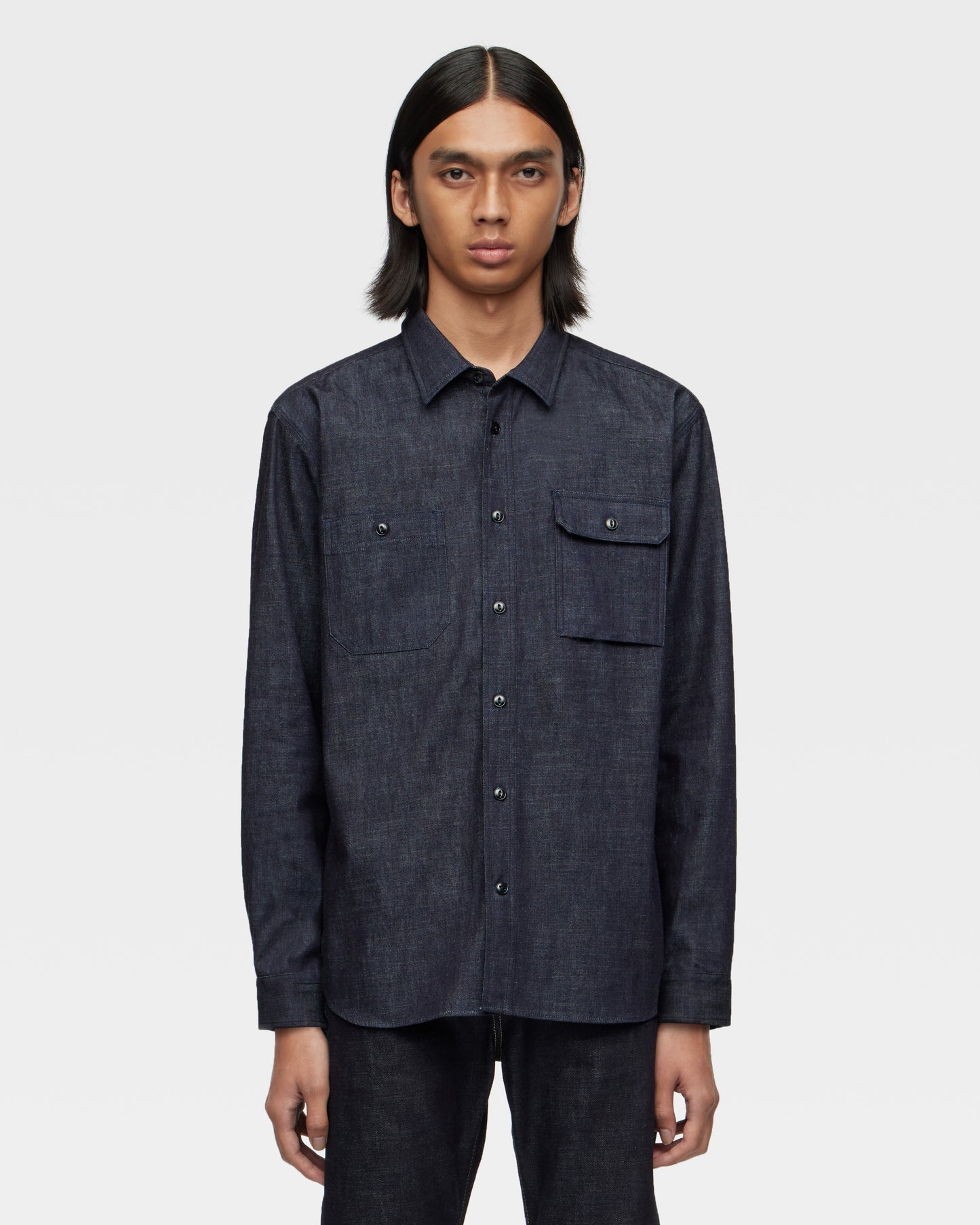 TRIPLE STITCH L/S DENIM SHIRT