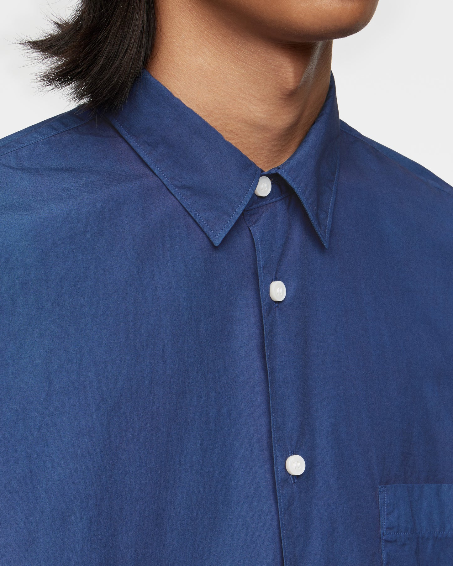 BROAD L/S SHIRT - NATURAL INDIGO