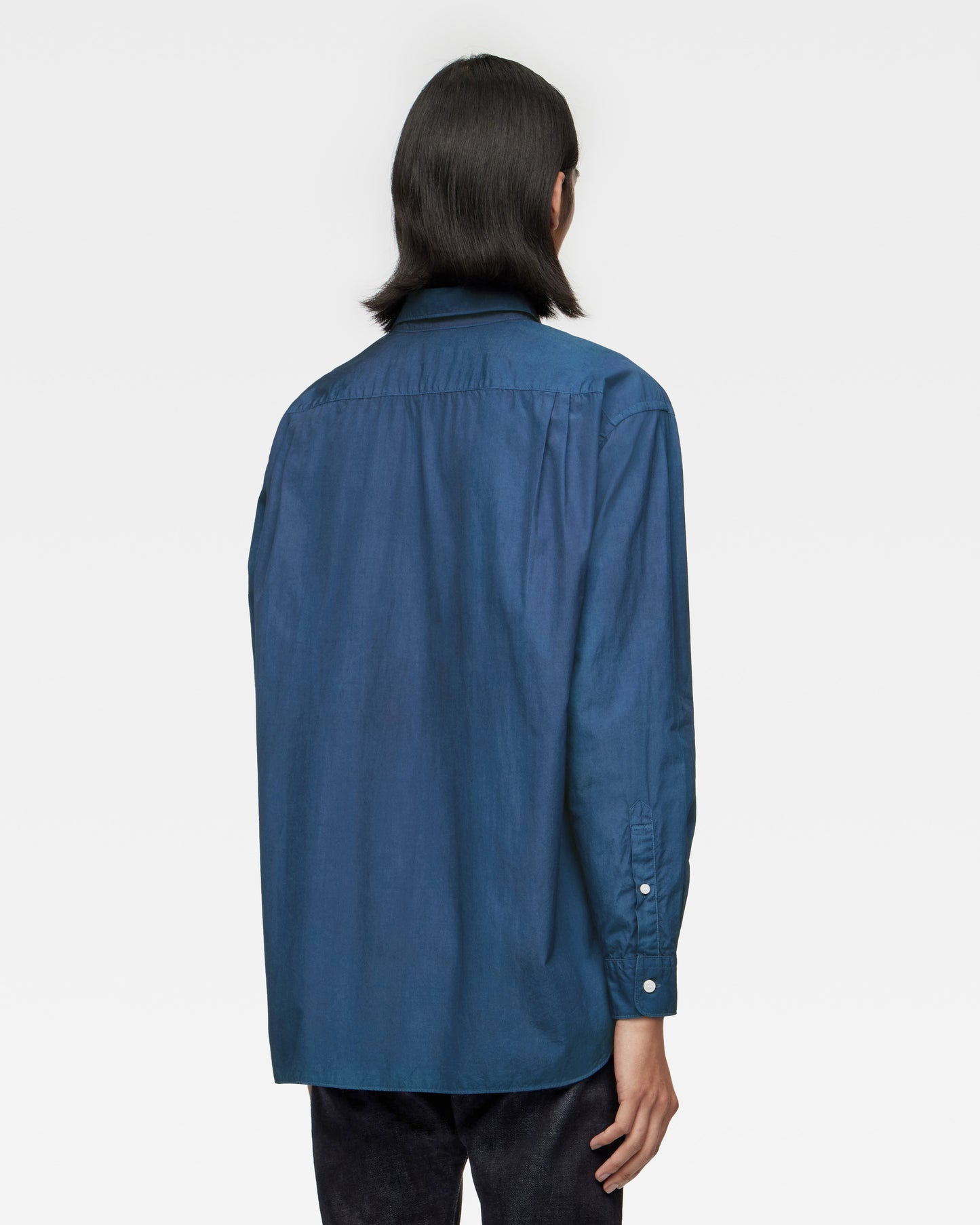 BROAD L/S SHIRT - NATURAL INDIGO