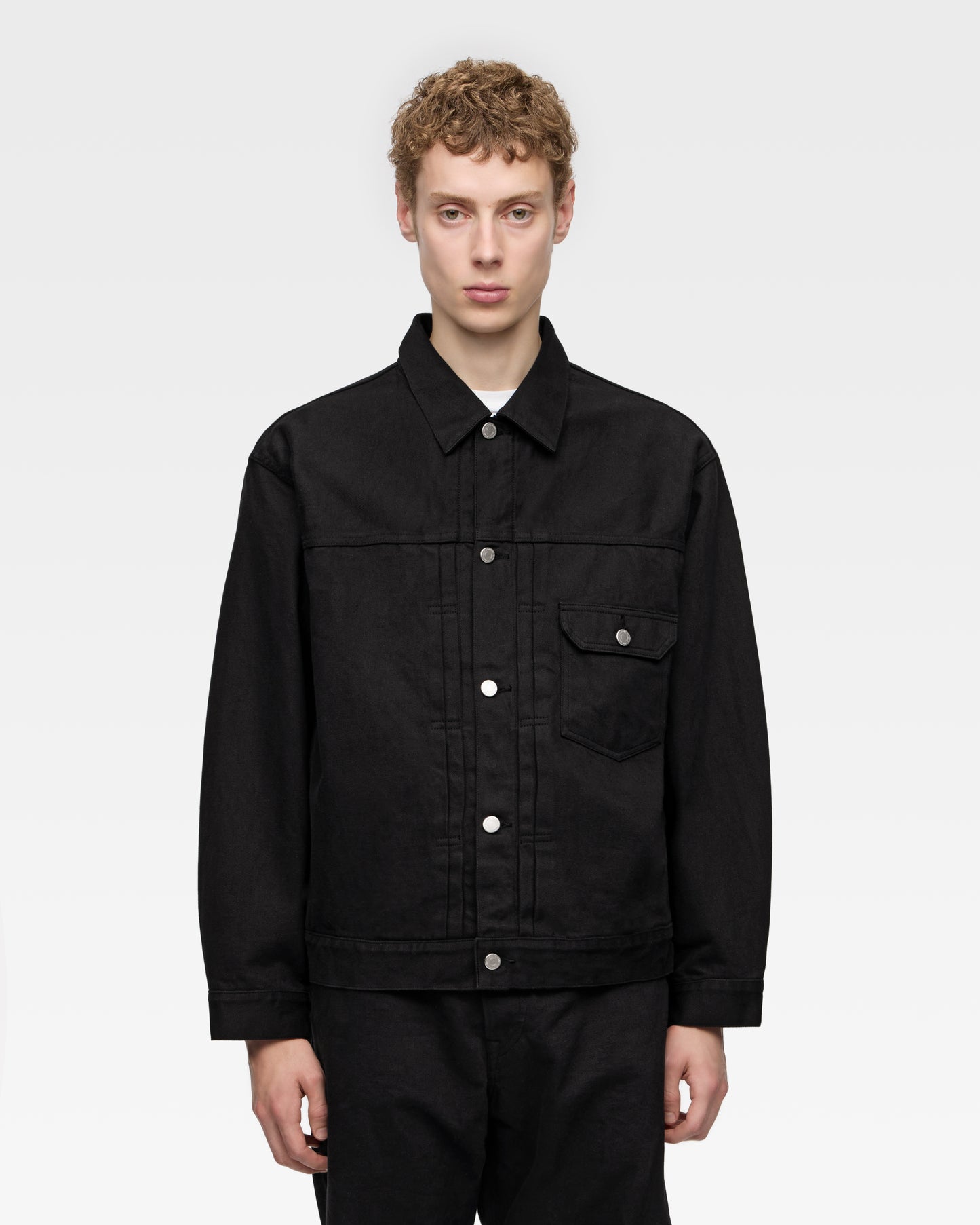 【近日販売予定】#001 DENIM JACKET - KYOTOMONTSUKI DYED