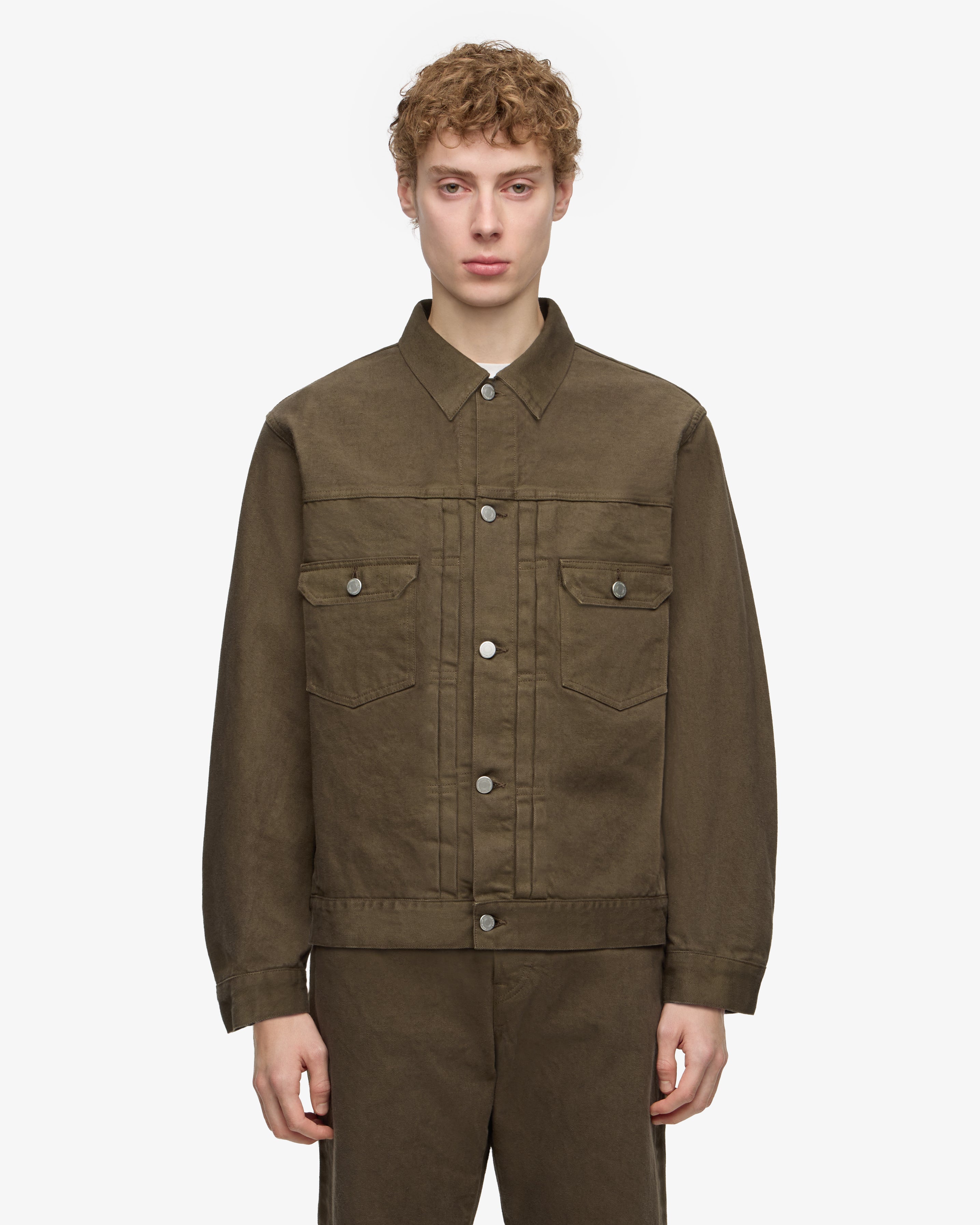 002 DENIM JKT - MOSS – MOMOTARO JEANS