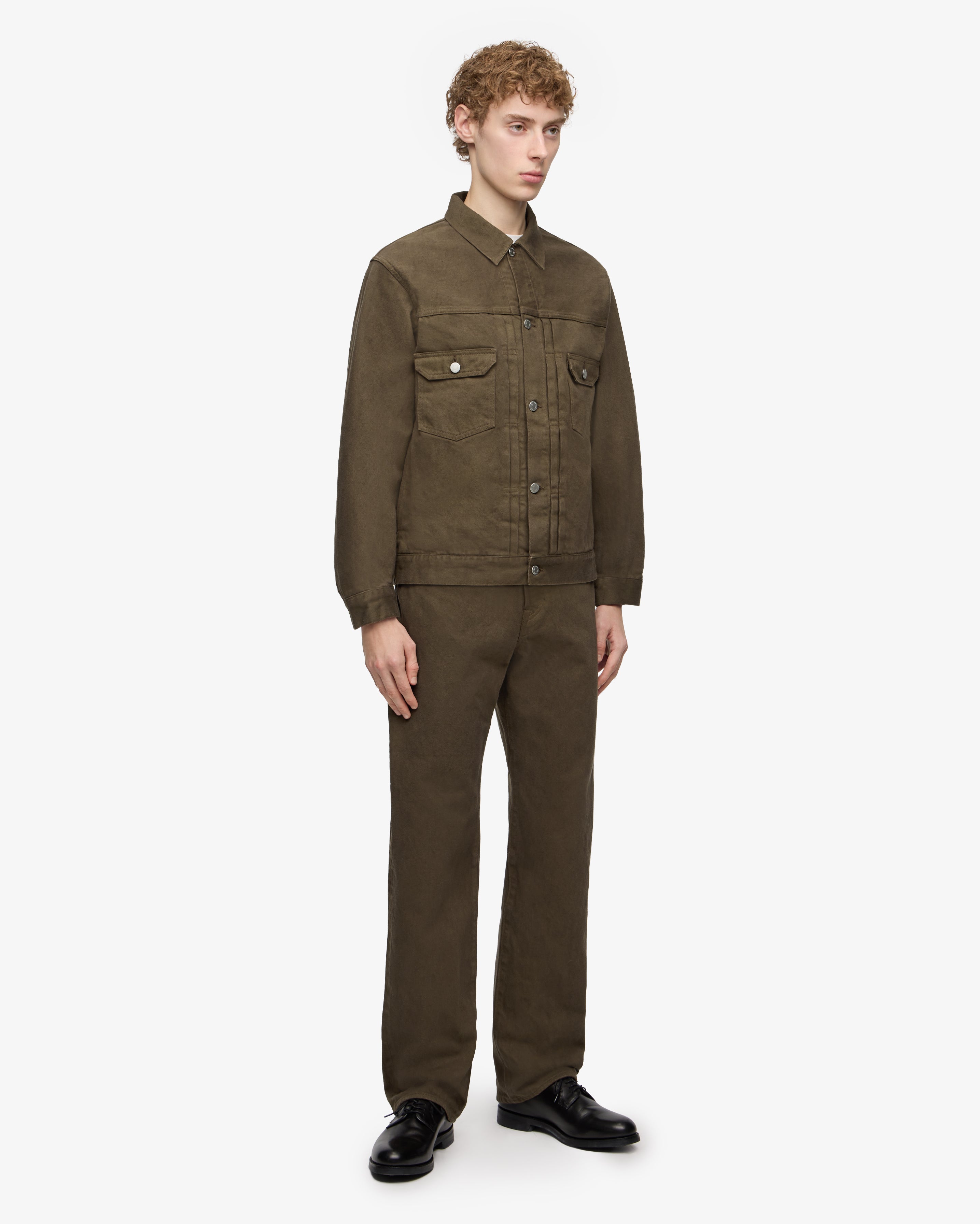 momoオリーブ36サイズロングタイプ 100 STRAIGHT - MOSS – MOMOTARO JEANS