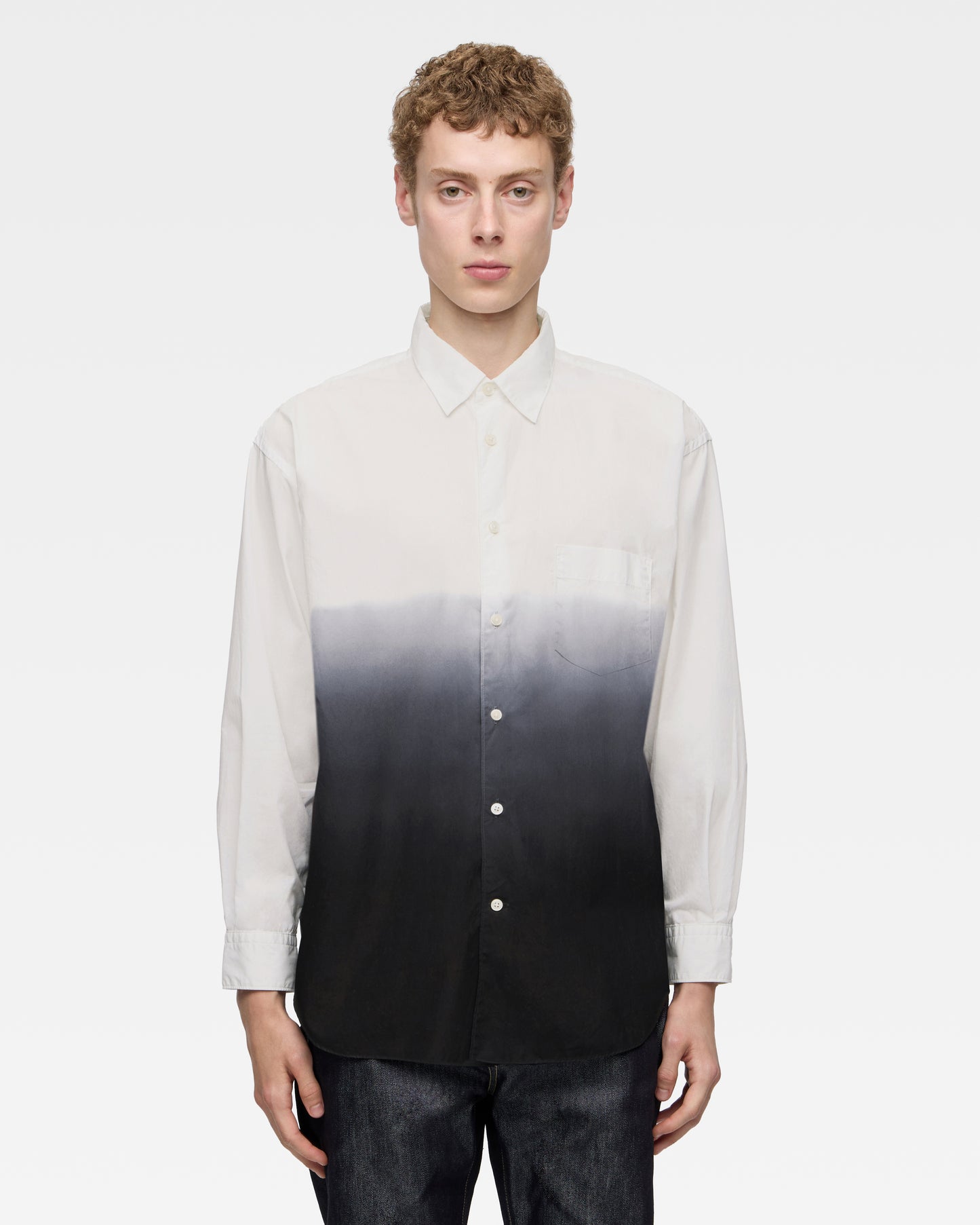 BROAD L/S SHIRT - KYOTO MONTSUKI GRADATION