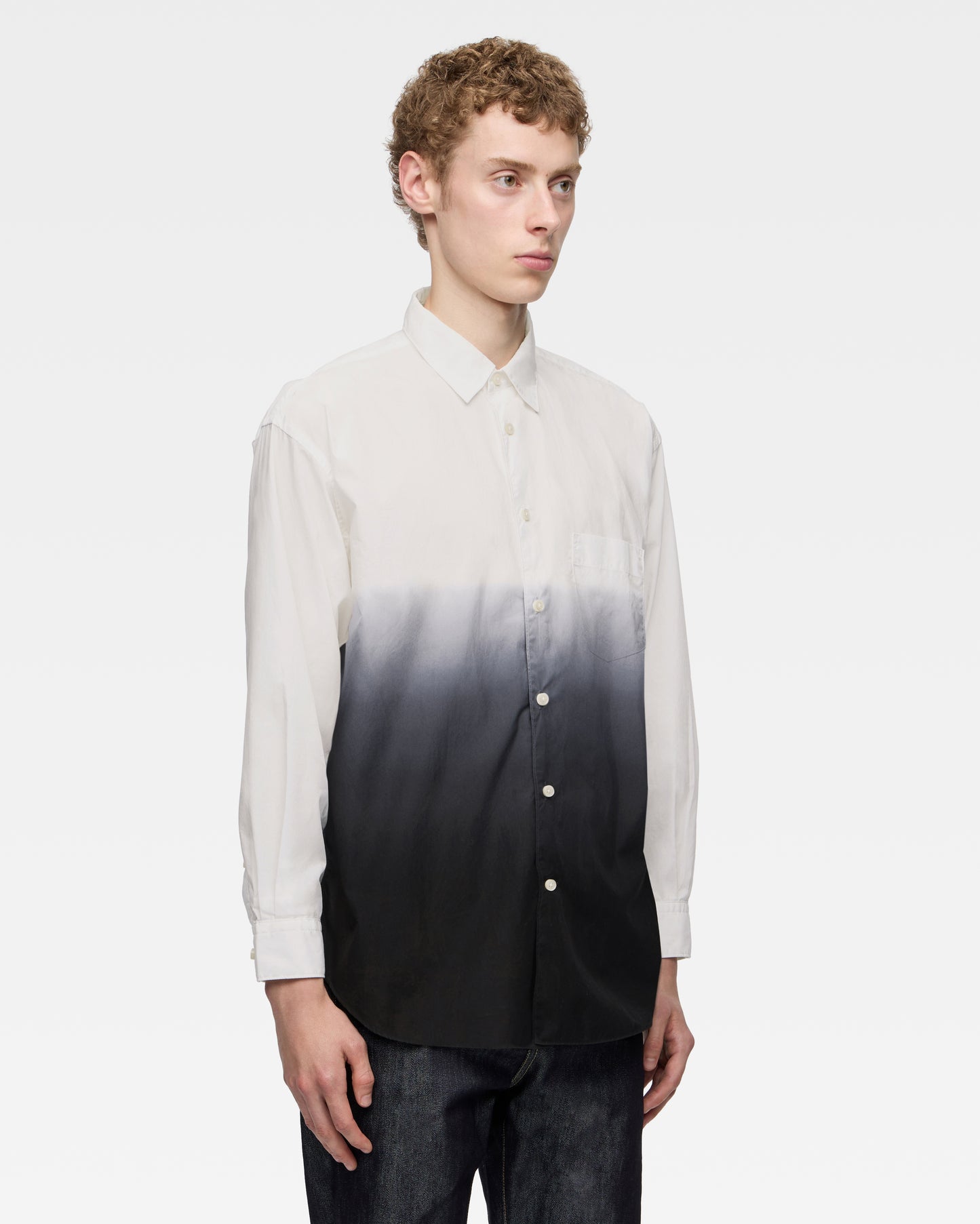 BROAD L/S SHIRT - KYOTO MONTSUKI GRADATION