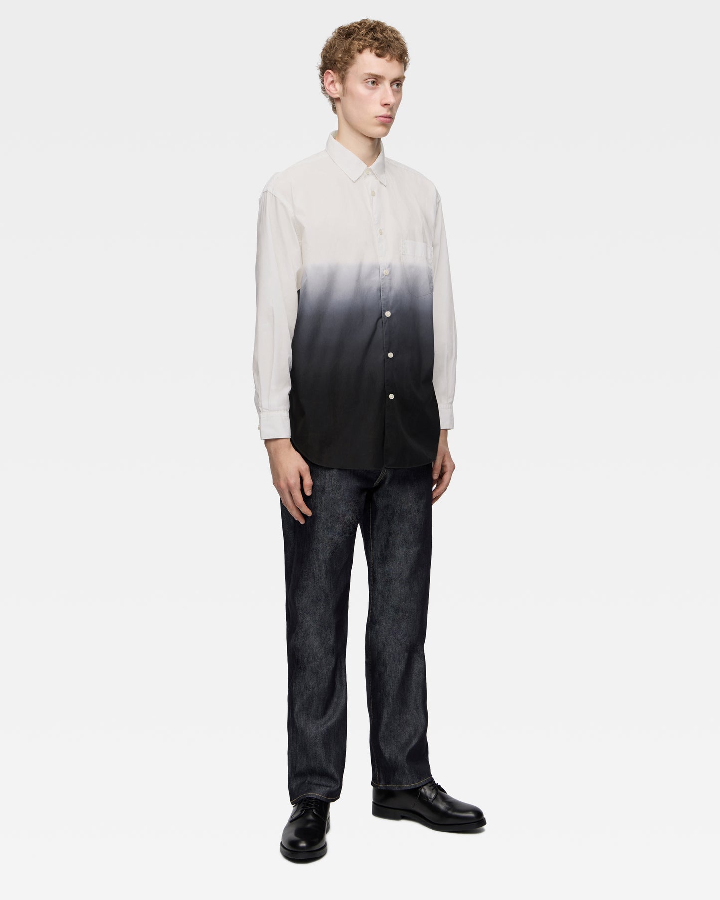 BROAD L/S SHIRT - KYOTO MONTSUKI GRADATION