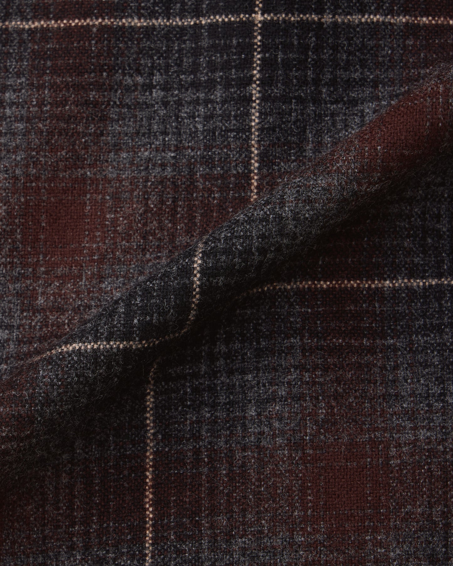 【近日販売予定】WOOL×CASHMERE OMBRE CHECK L/S SHIRT