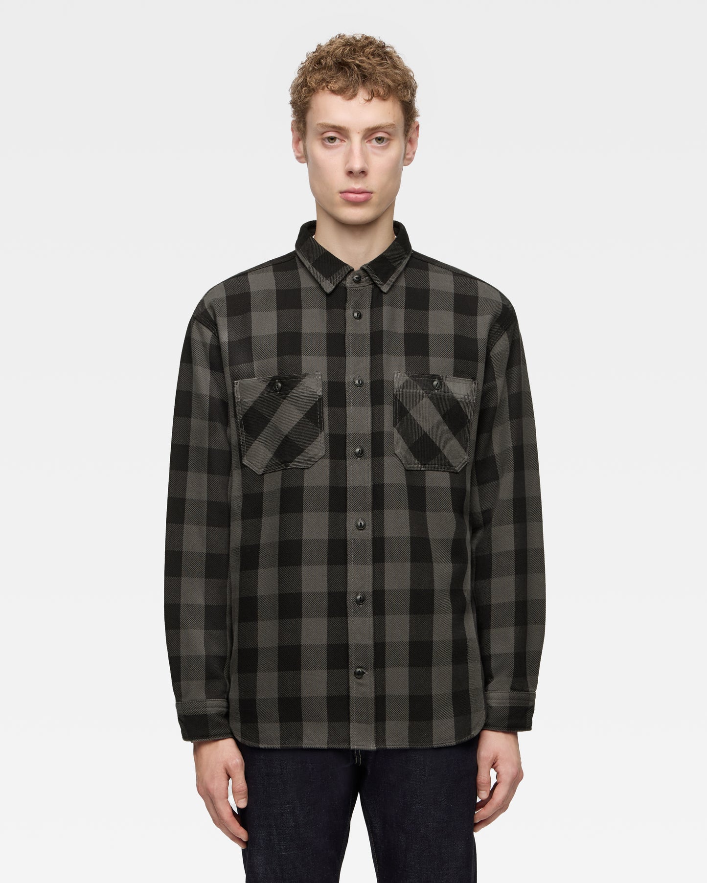 【近日販売予定】BLOCK CHECK L/S SHIRT