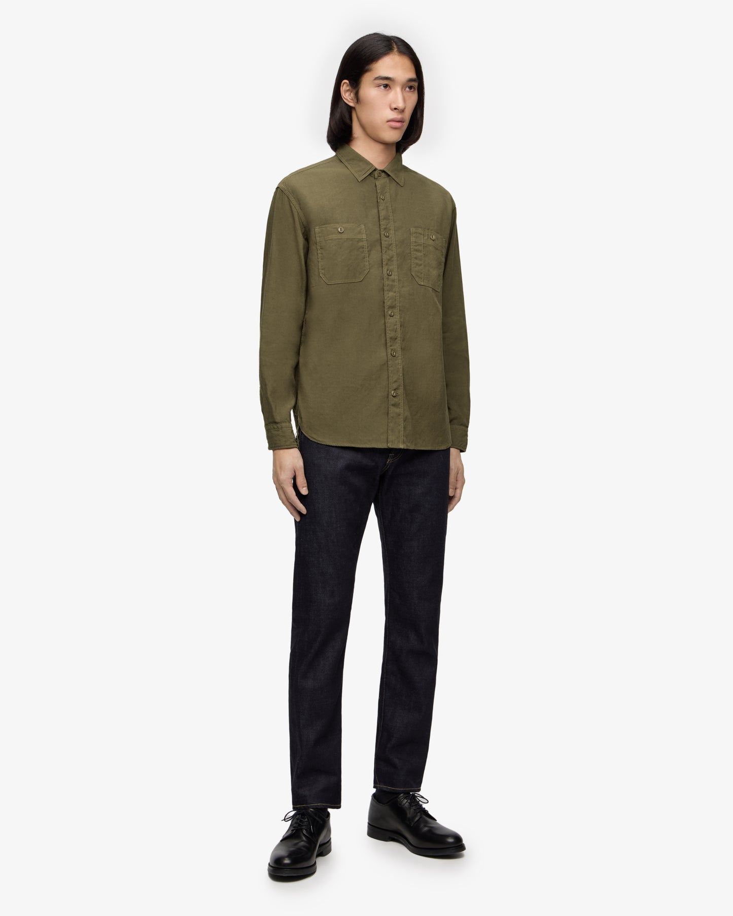 【3月下旬販売開始】LINEN L/S SHIRT