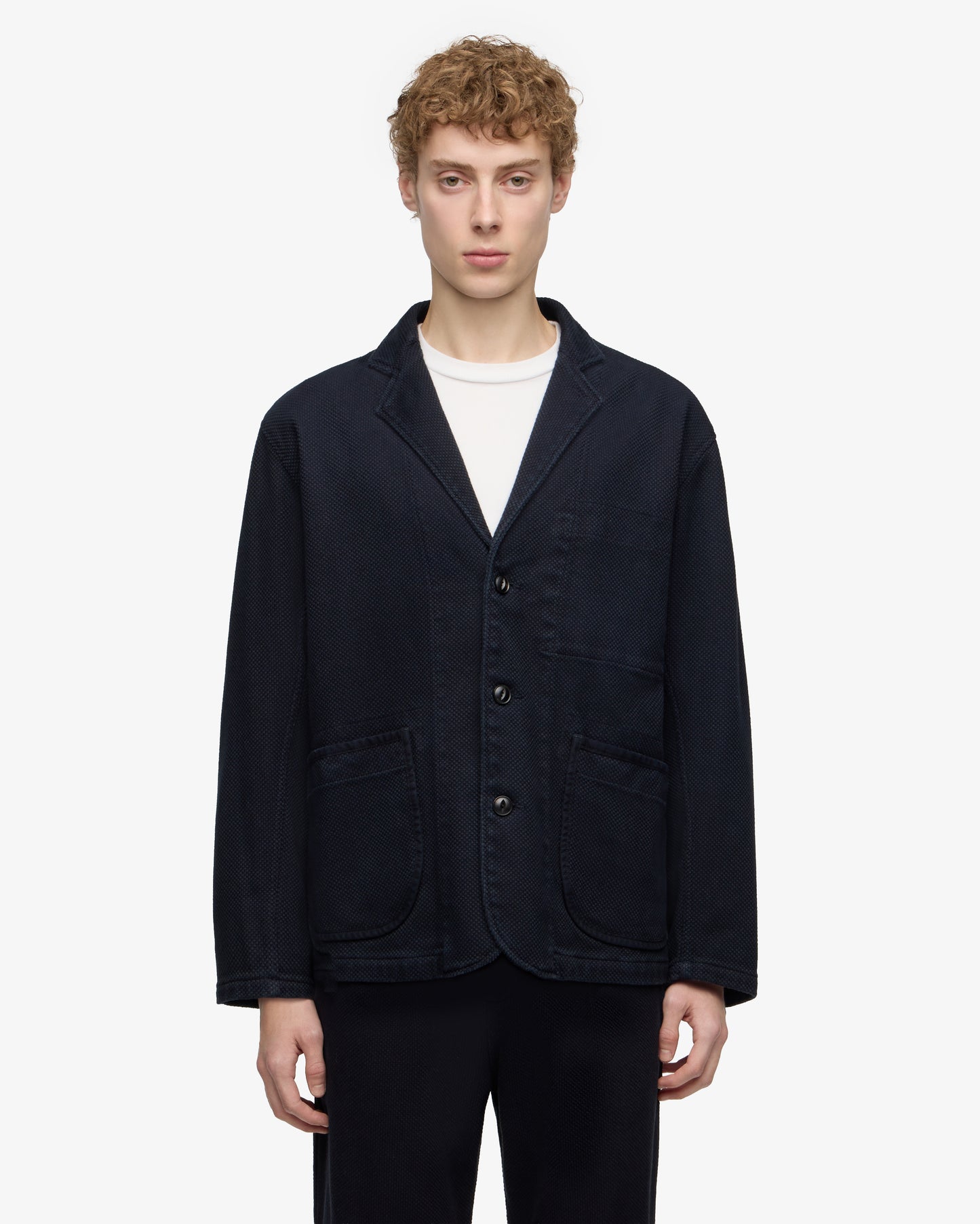【3月下旬販売開始】SASHIKO TAILORED JACKET-OVERDYE