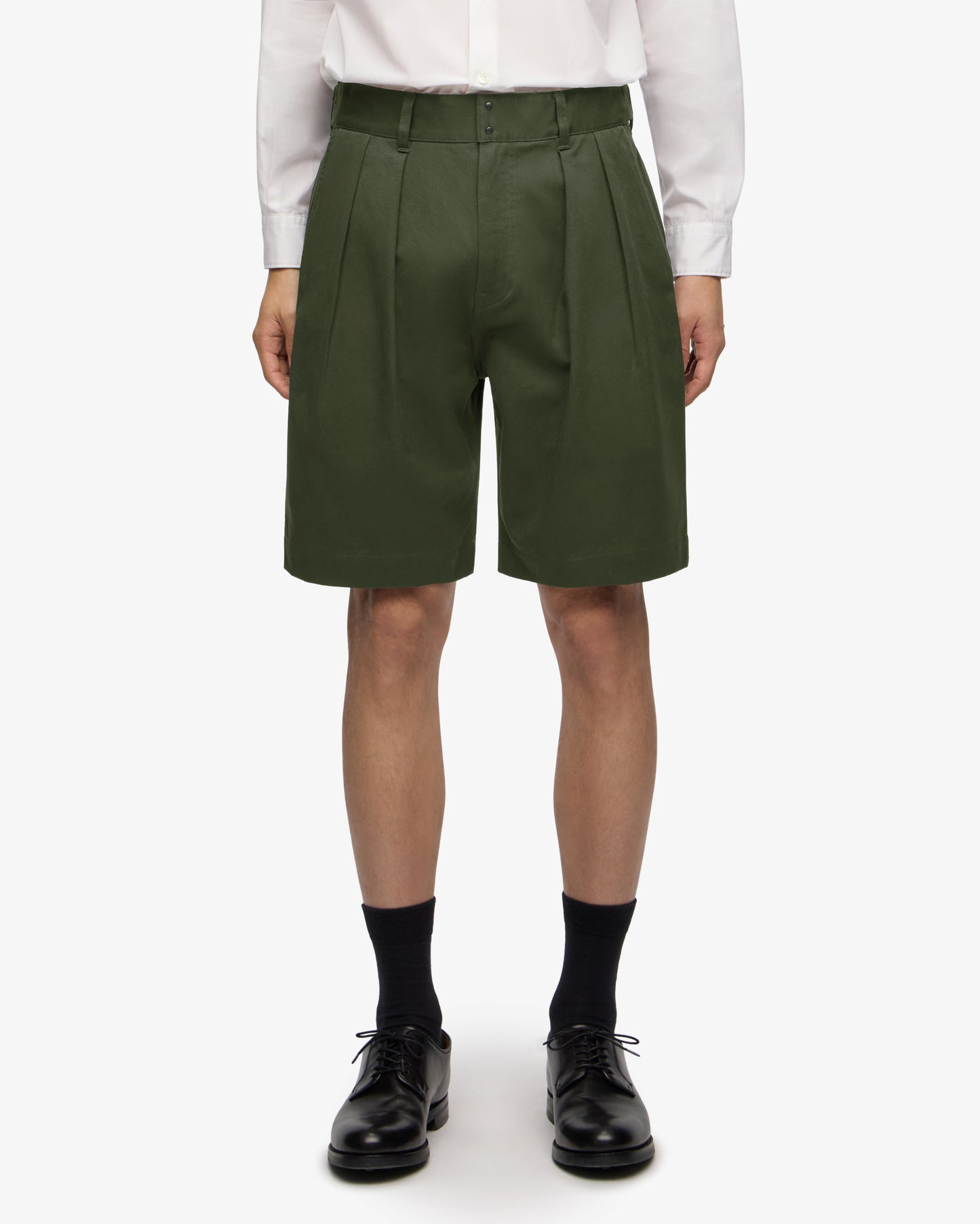 【2月中旬販売開始】WESTPOINT WIDE SHORTS-FABRIC DYE