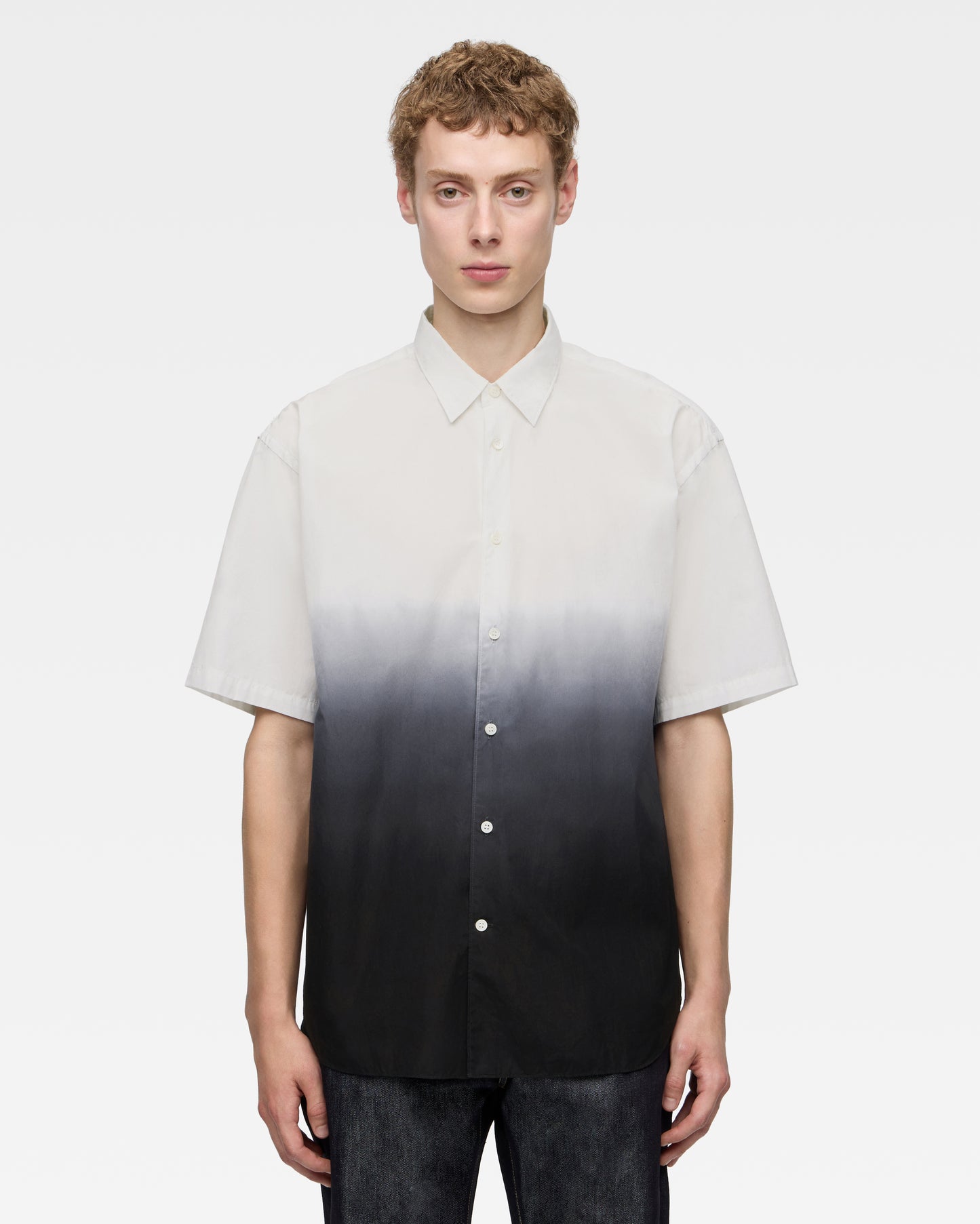 BROAD S/S SHIRT - KYOTO MONTSUKI GRADATION
