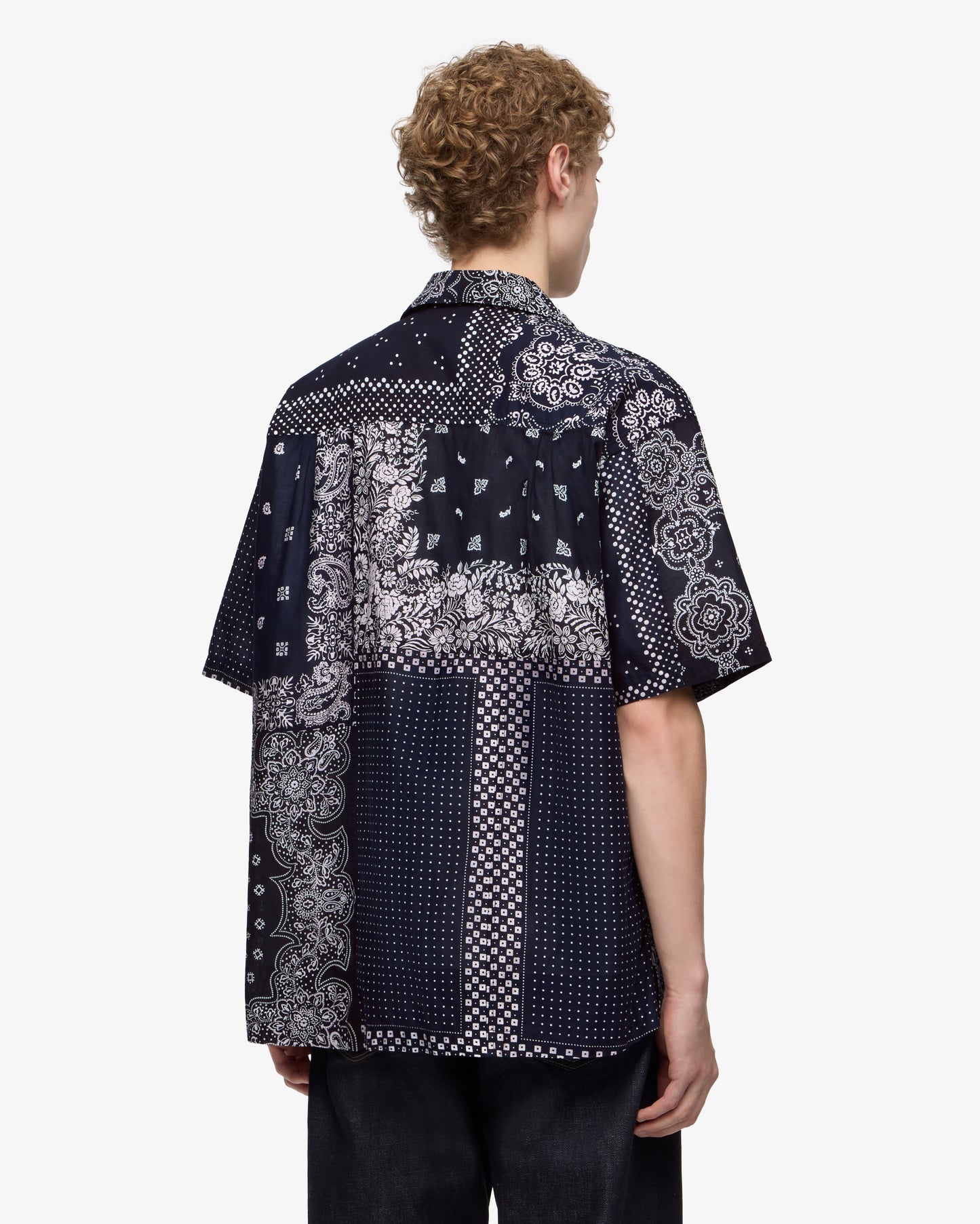 ORIGINAL PRINT S/S SHIRT -PAISLEY PATTEN