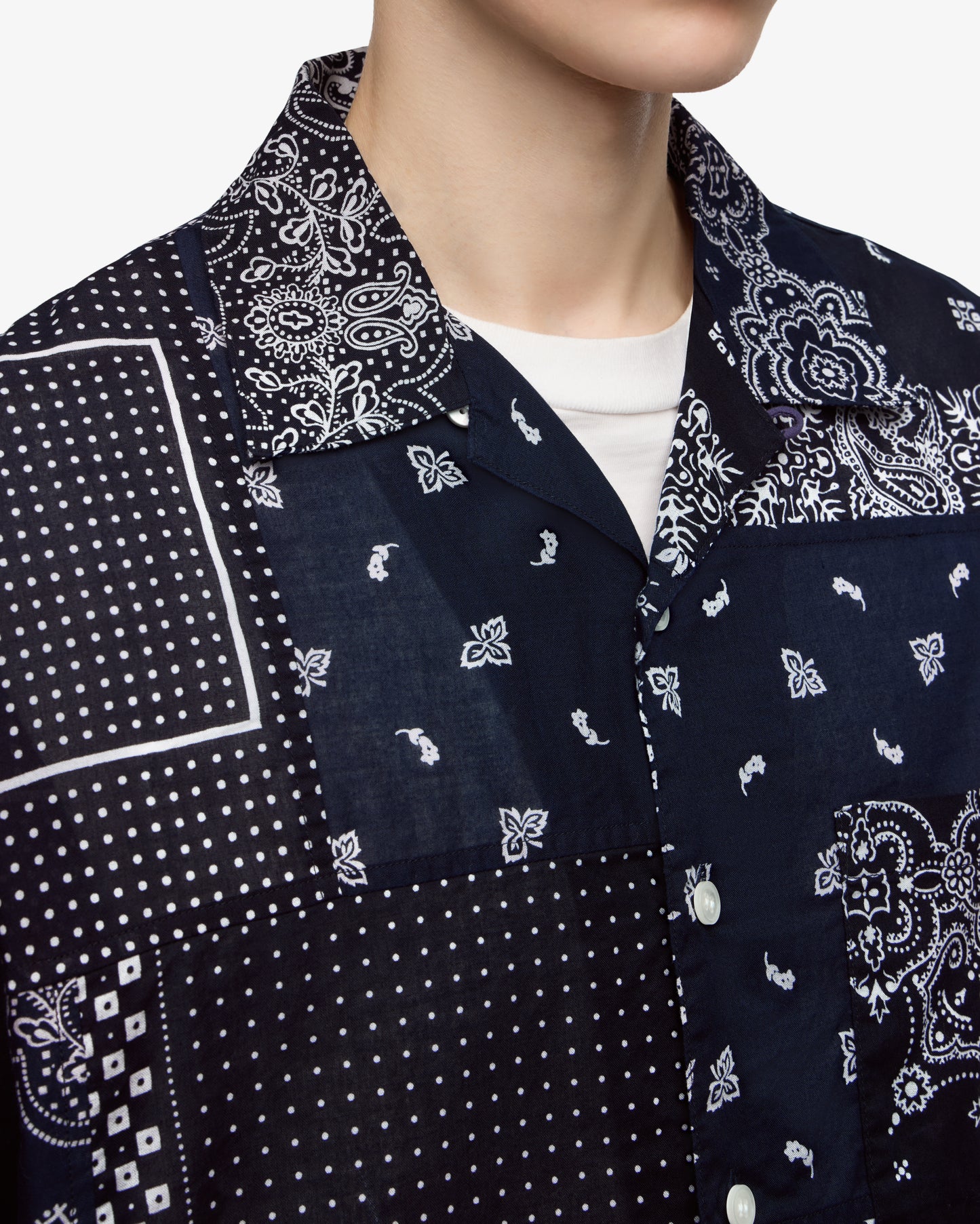 ORIGINAL PRINT S/S SHIRT -PAISLEY PATTEN