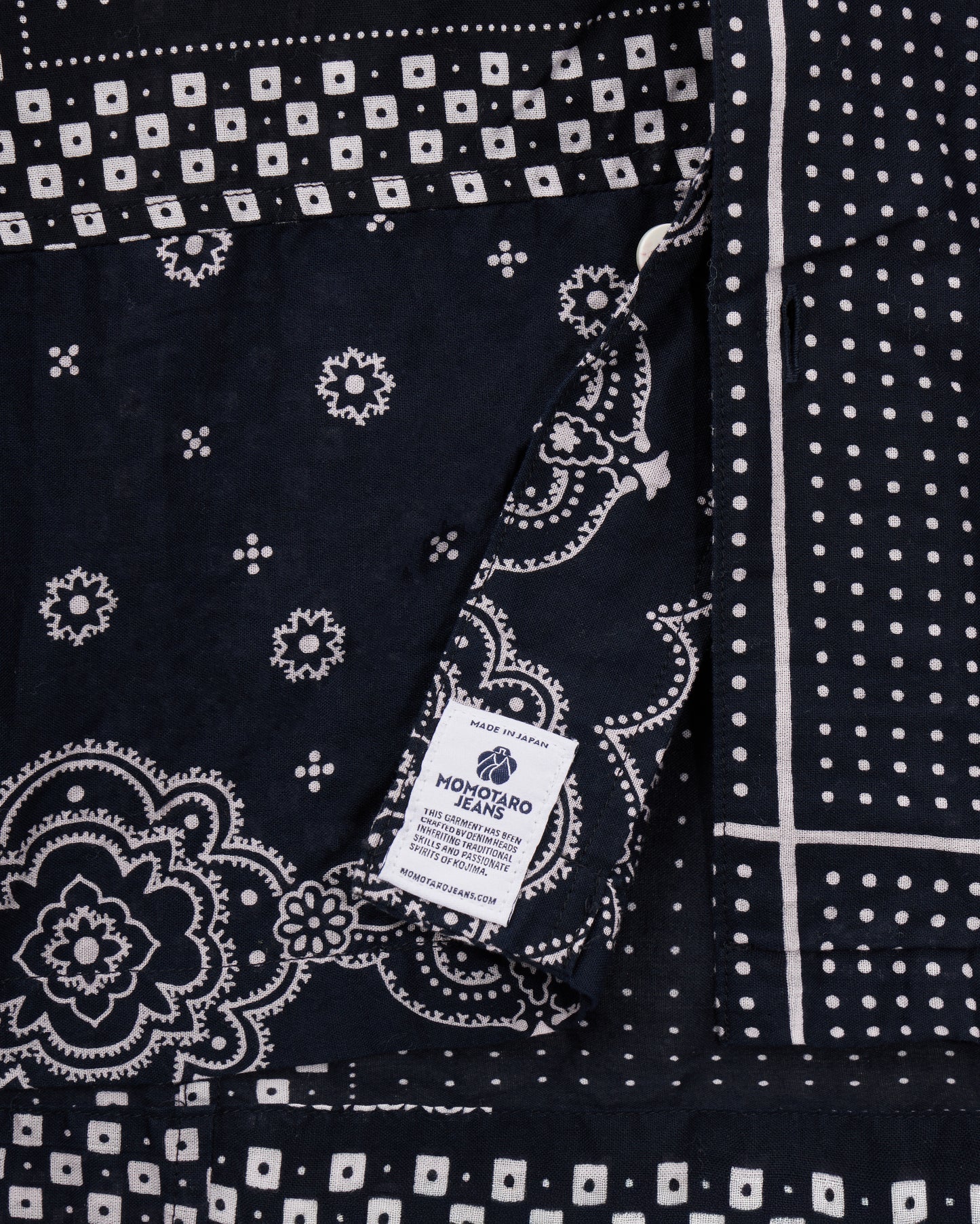 ORIGINAL PRINT S/S SHIRT -PAISLEY PATTEN