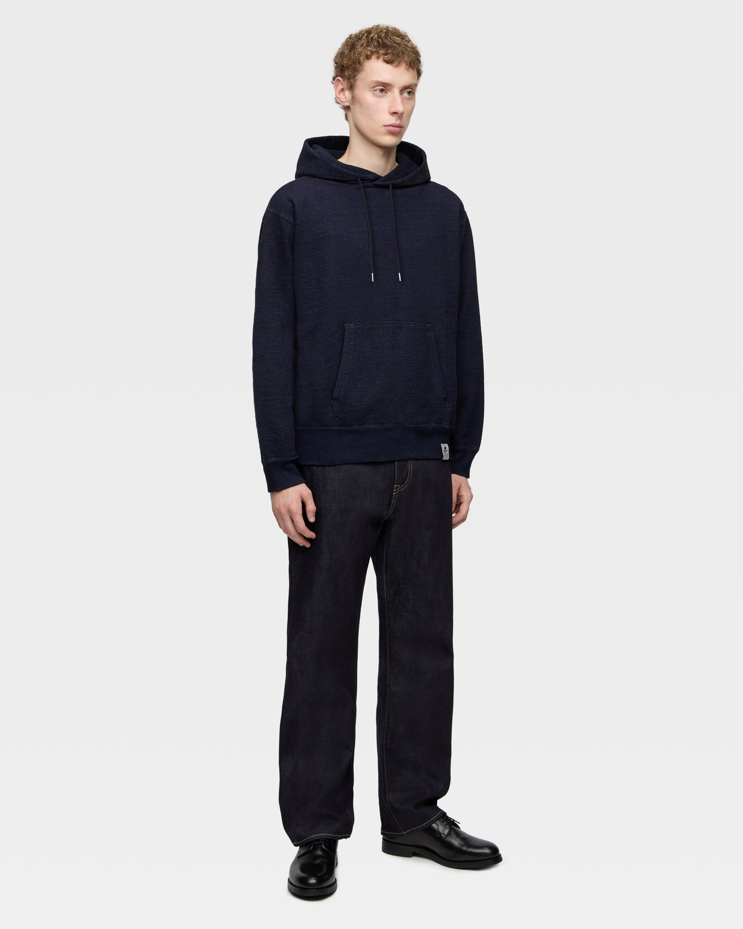 【近日販売予定】INDIGO SWEAT HOODIE-YARN DYE