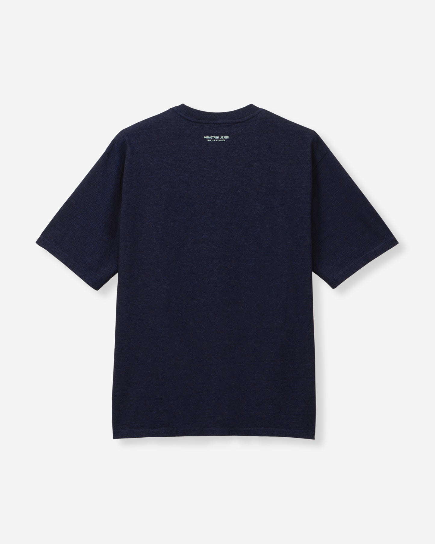 INDIGO YARN DYED TEE - OCTOPUS