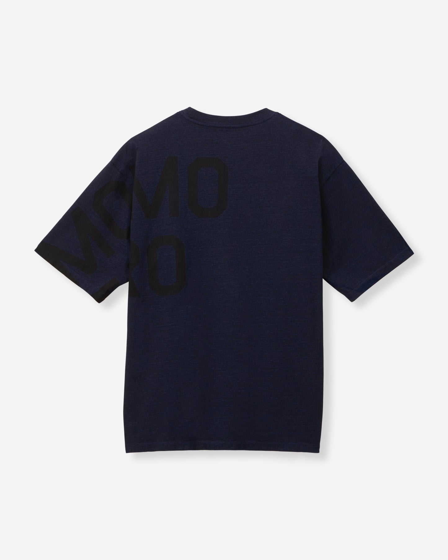 INDIGO YARN DYED S/S TEE - MOMOTARO