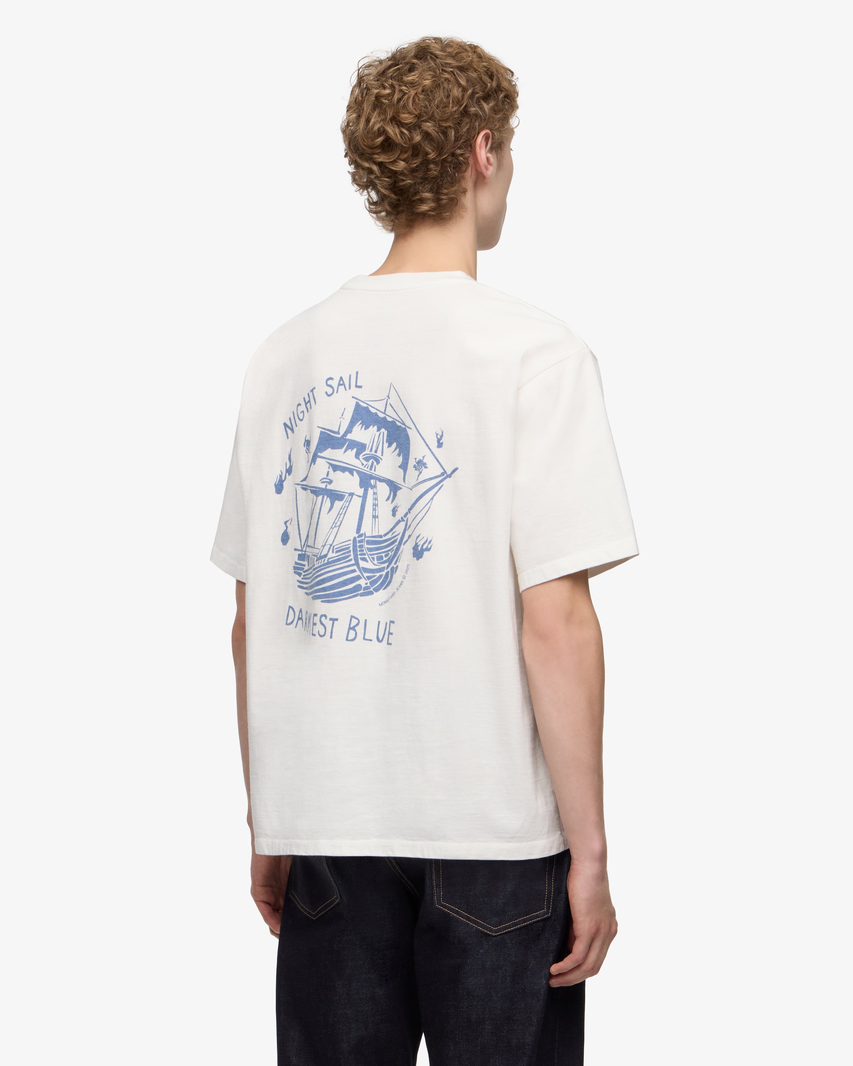 2月中旬販売開始】ZIMBABWE COTTON S/S TEE - GHOST TRIP – MOMOTARO JEANS