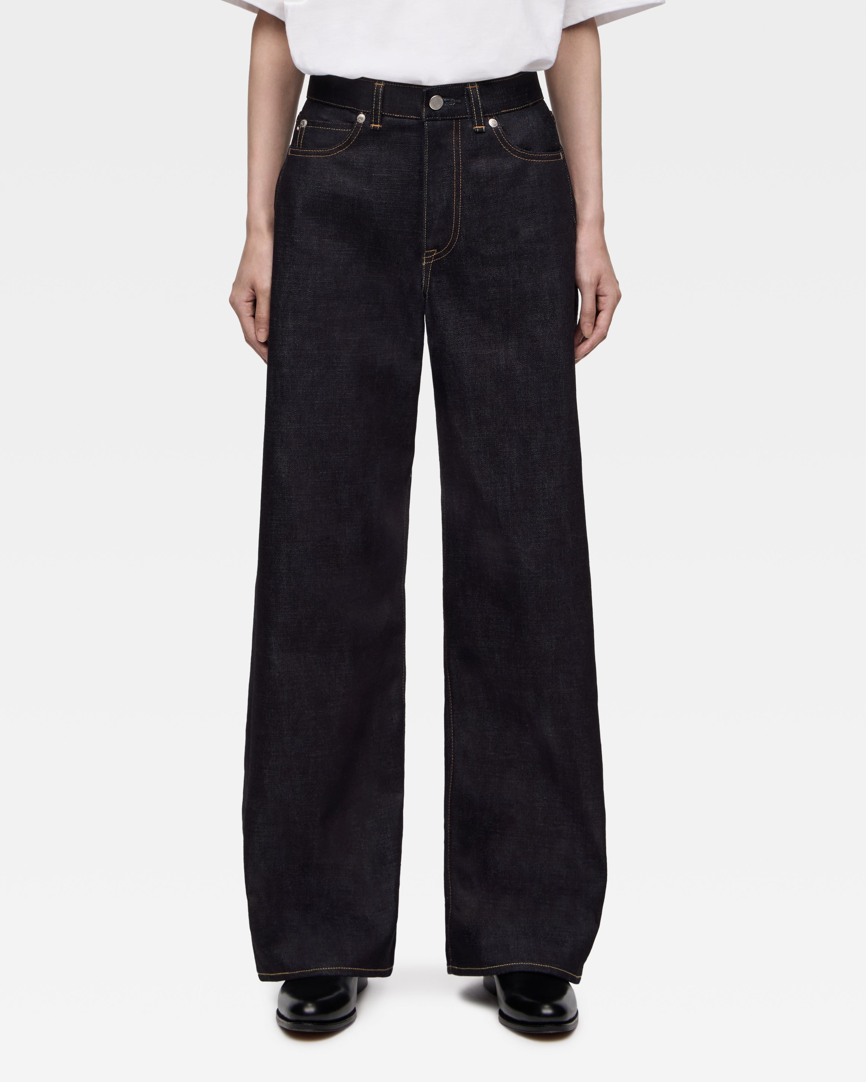 WOMENS）#410 STANDARD WIDE WOMENS 14.7oz – MOMOTARO JEANS