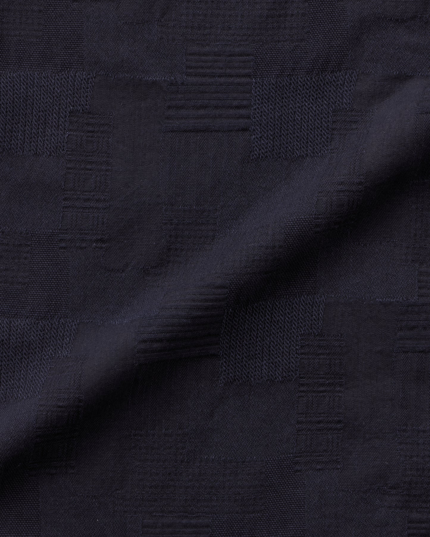 Indigo Jacquard Shirt