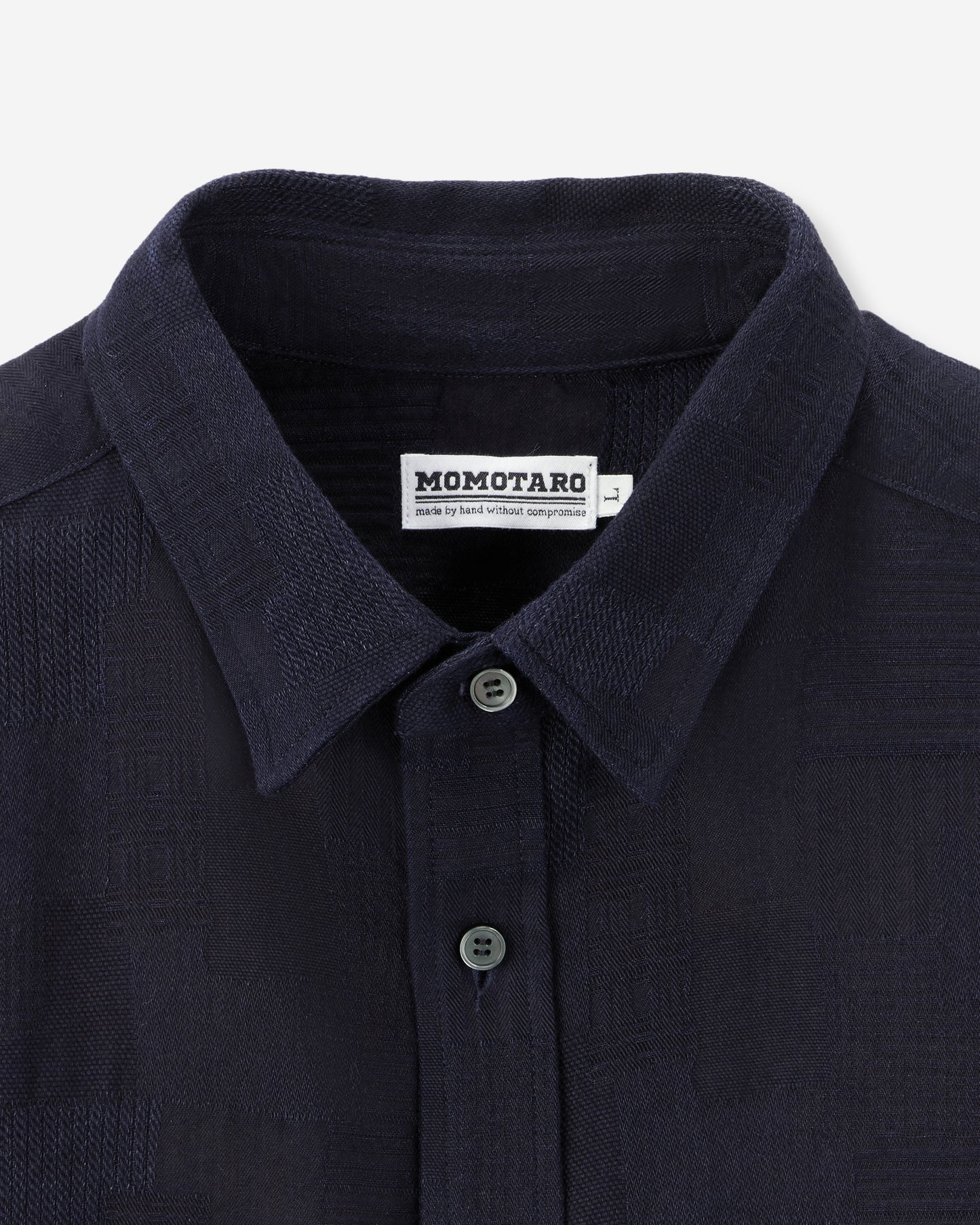 Indigo Jacquard Shirt