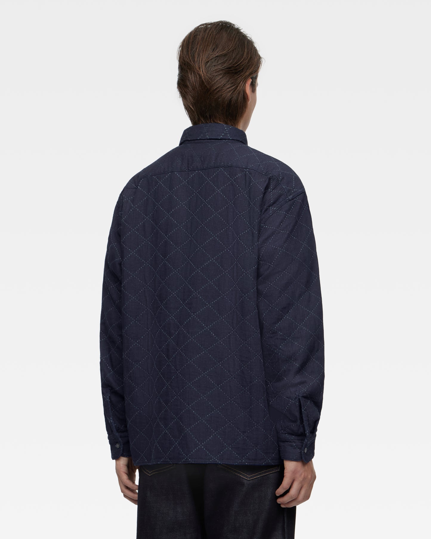 Indigo Sashiko Shirt